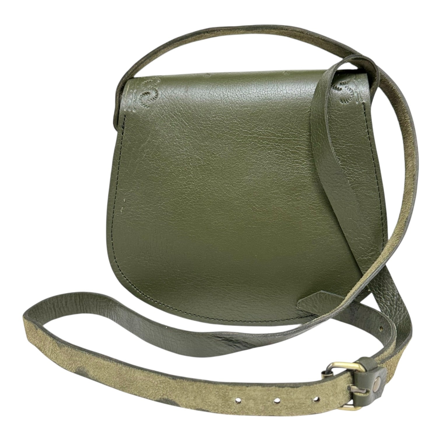 Maya Marteller Leather Saddle Bag