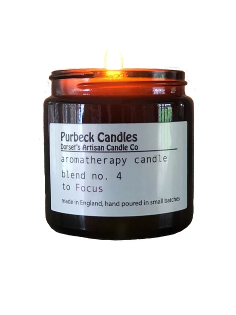 Aromatherapy Range Candle in Jar - To Focus