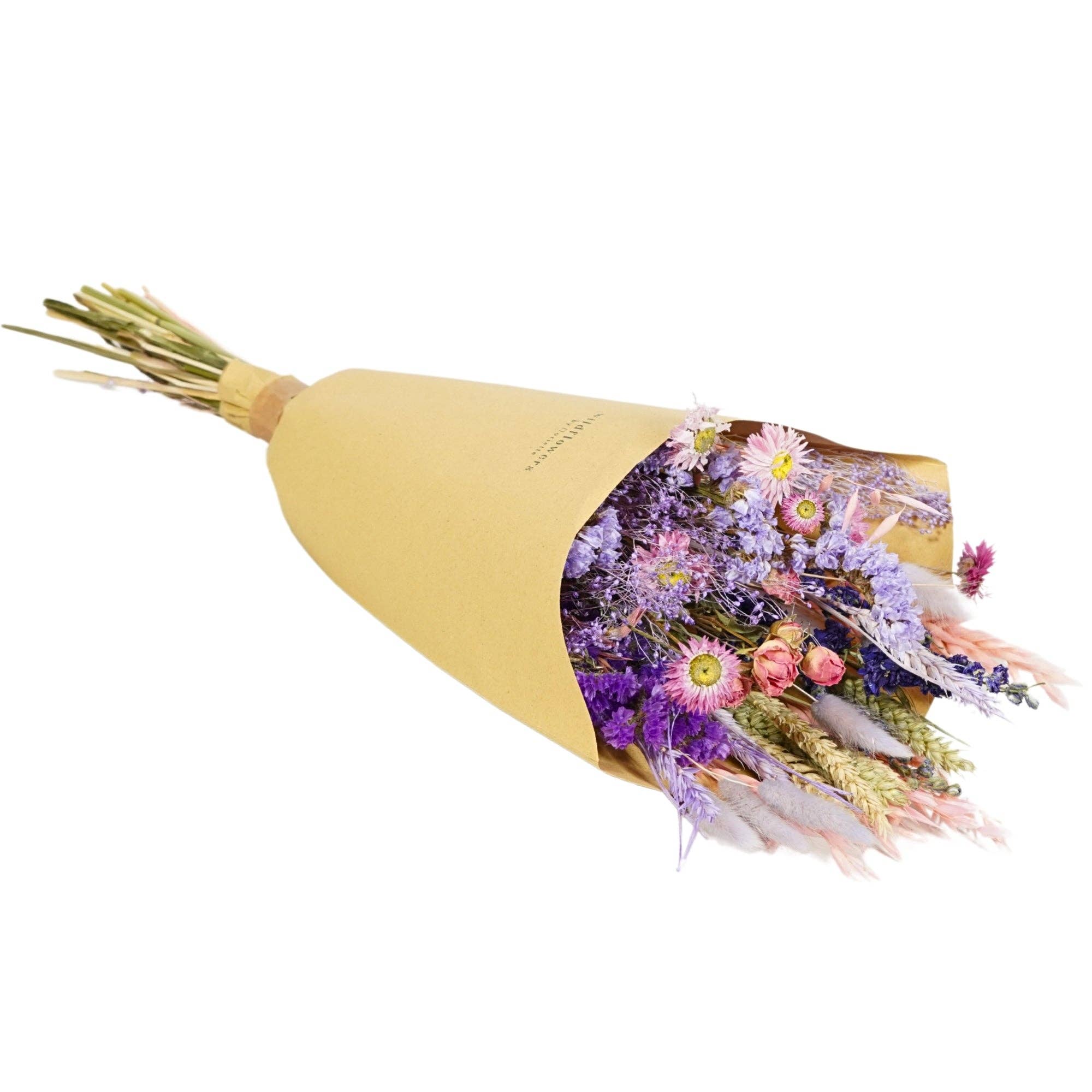Dried Flowers - Field Bouquet - Purple Glow