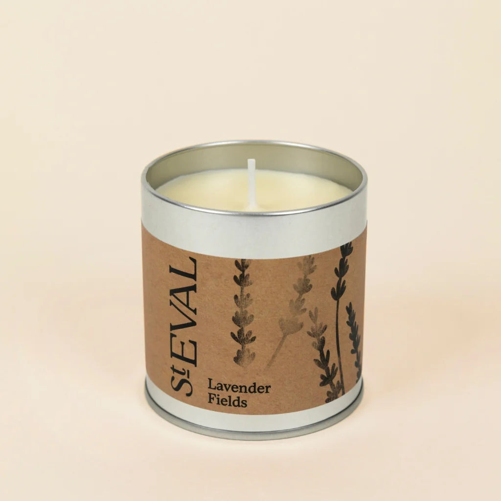 St. Eval Duftkerze aus Blech – Lavendel