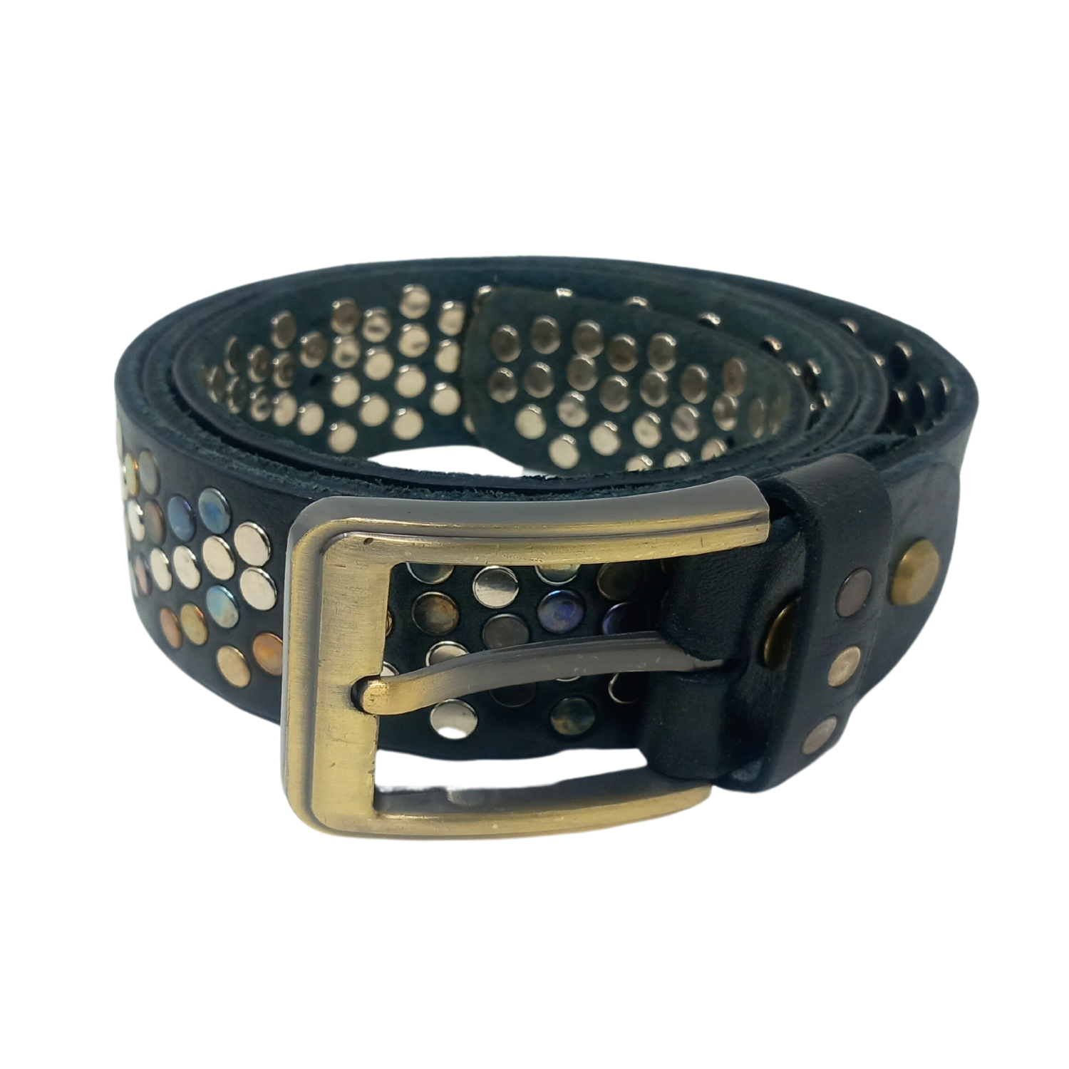 Studded Leather Belt