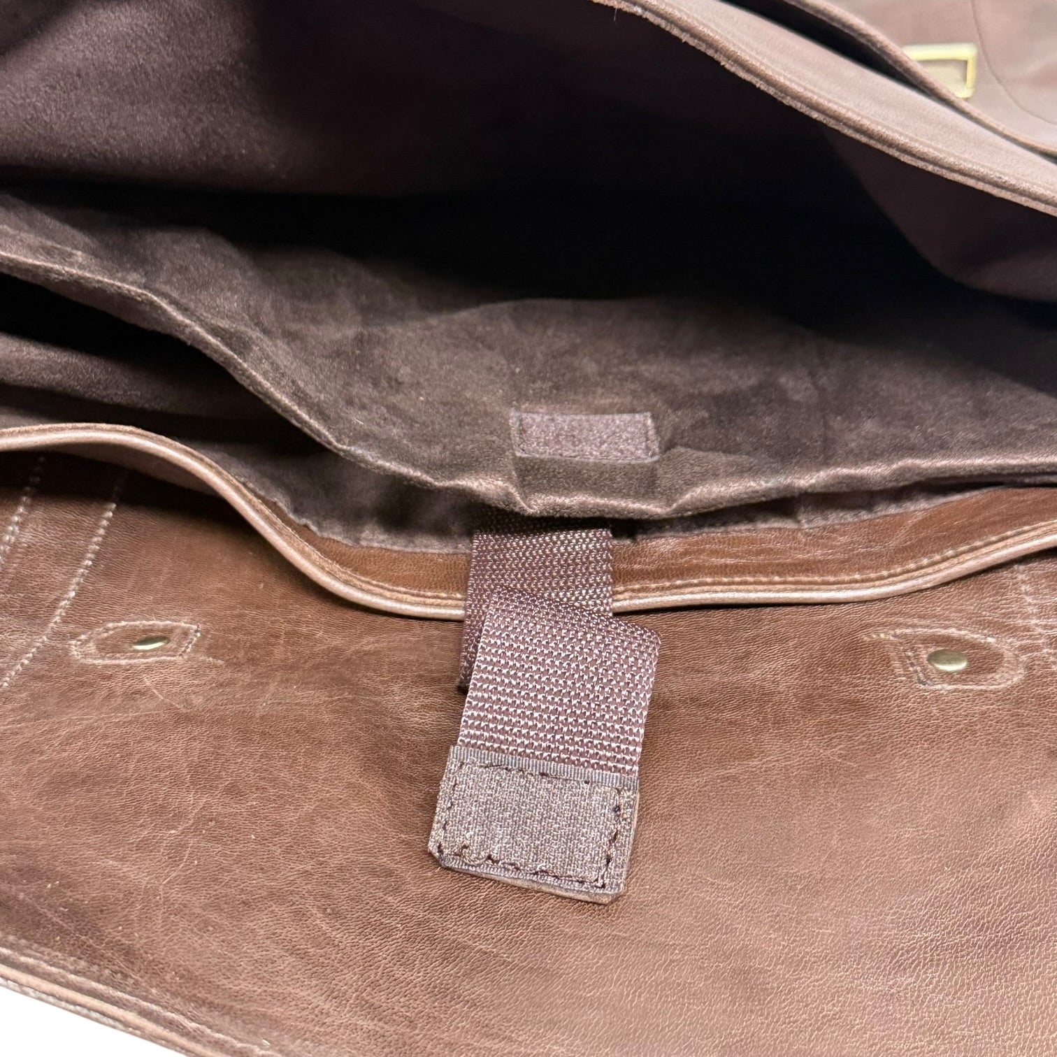 Sac porte-documents Oxford - Chocolat 