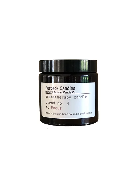 Aromatherapy Range Candle in Jar - To Focus