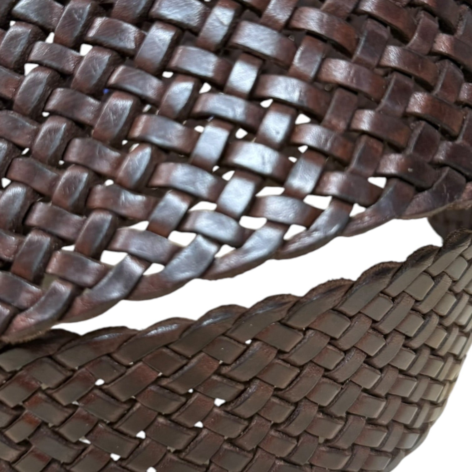Ceinture Concho en cuir faite à la main