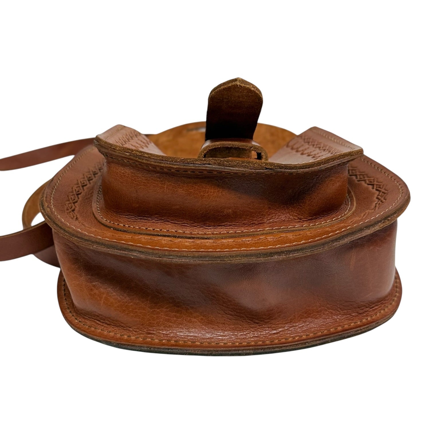 Maya Marteller Leather Saddle Bag