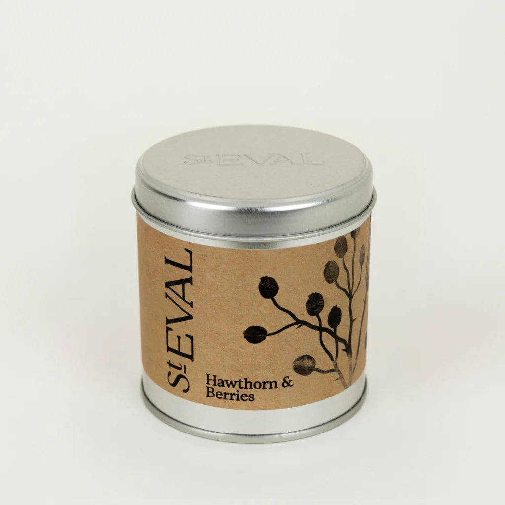 Hawthorn & Berries, Scented Tin Candle