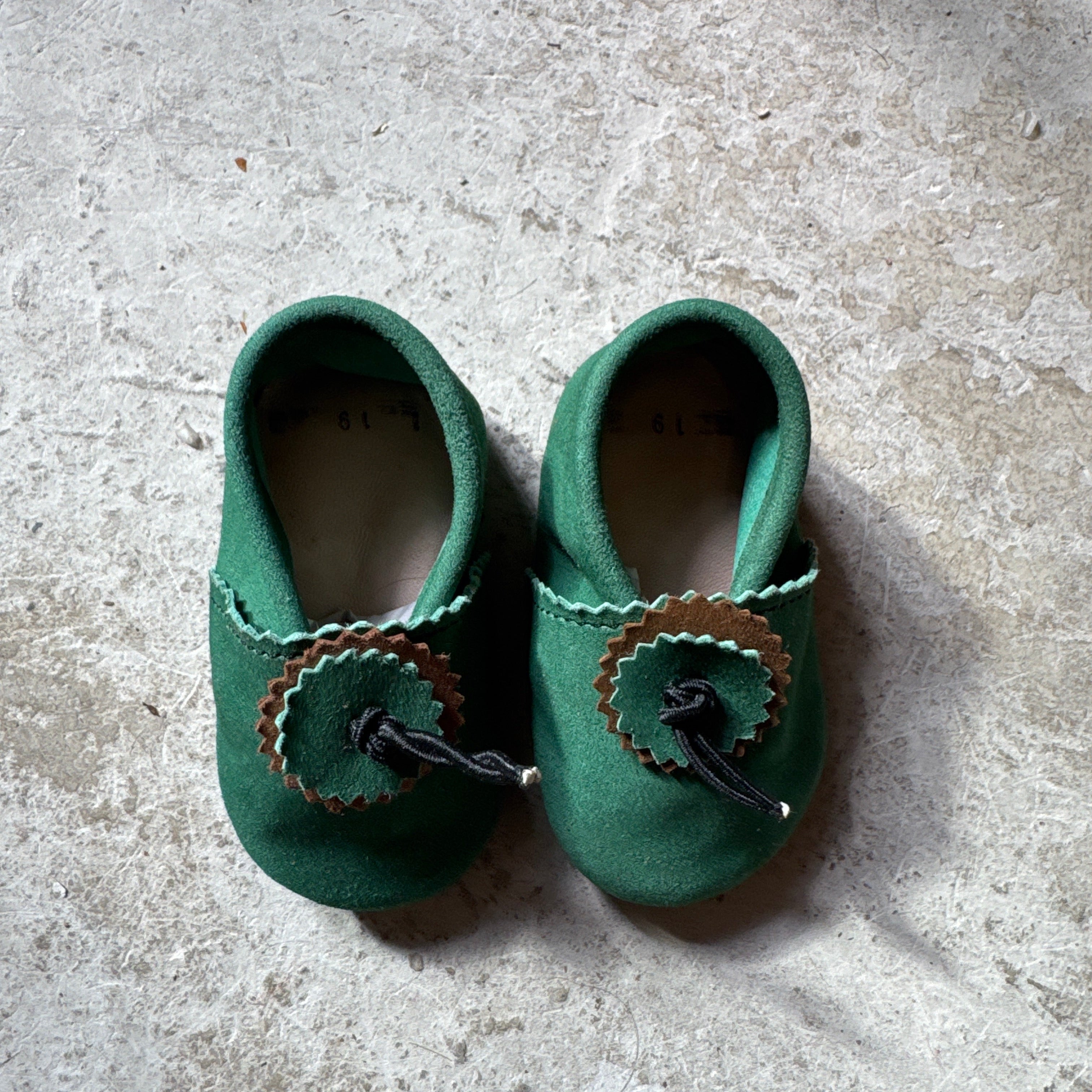 Handmade Moroccan Suede Baby Booties – Soft Sole | 7 Sizes & 4 Colours