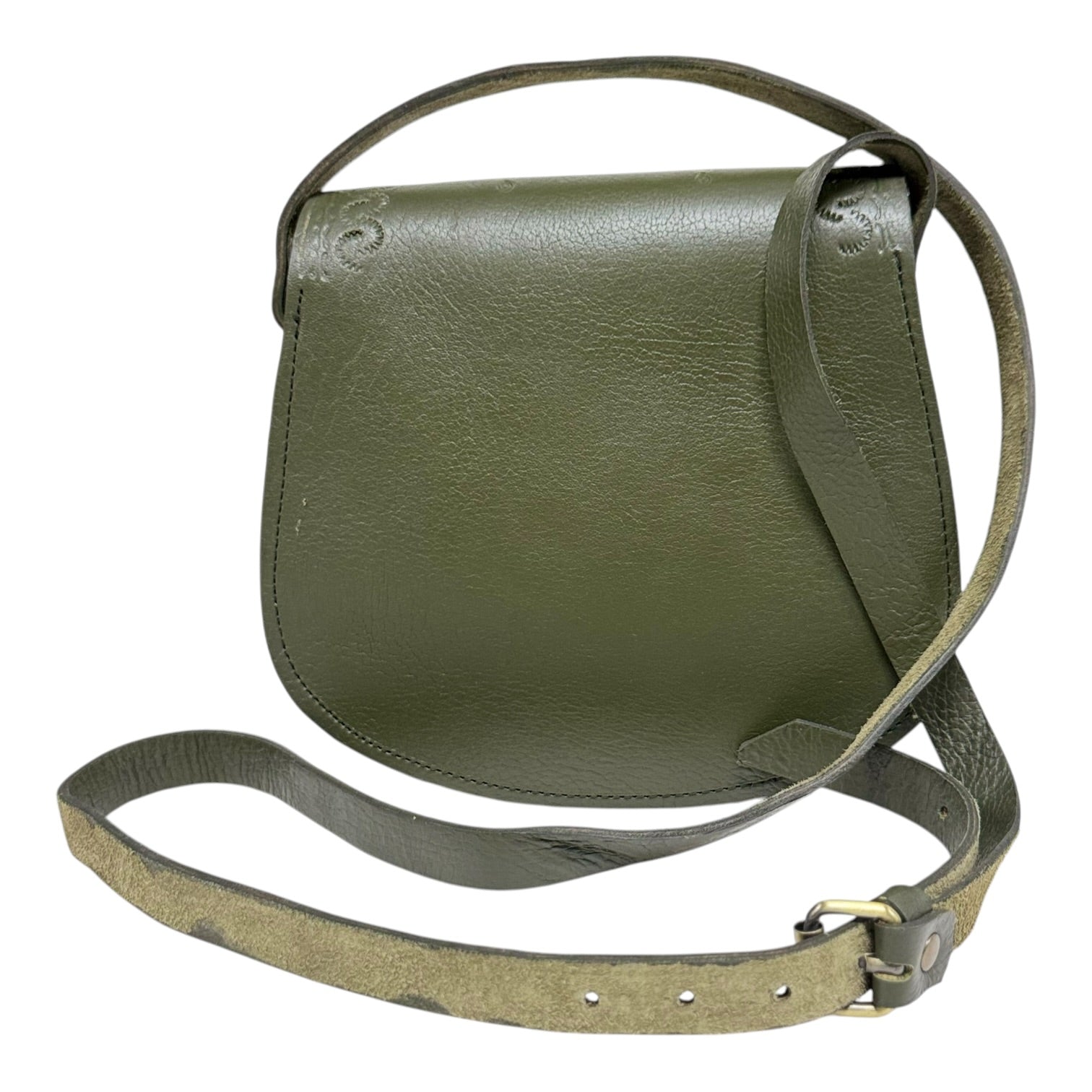 Maya Marteller Leather Saddle Bag