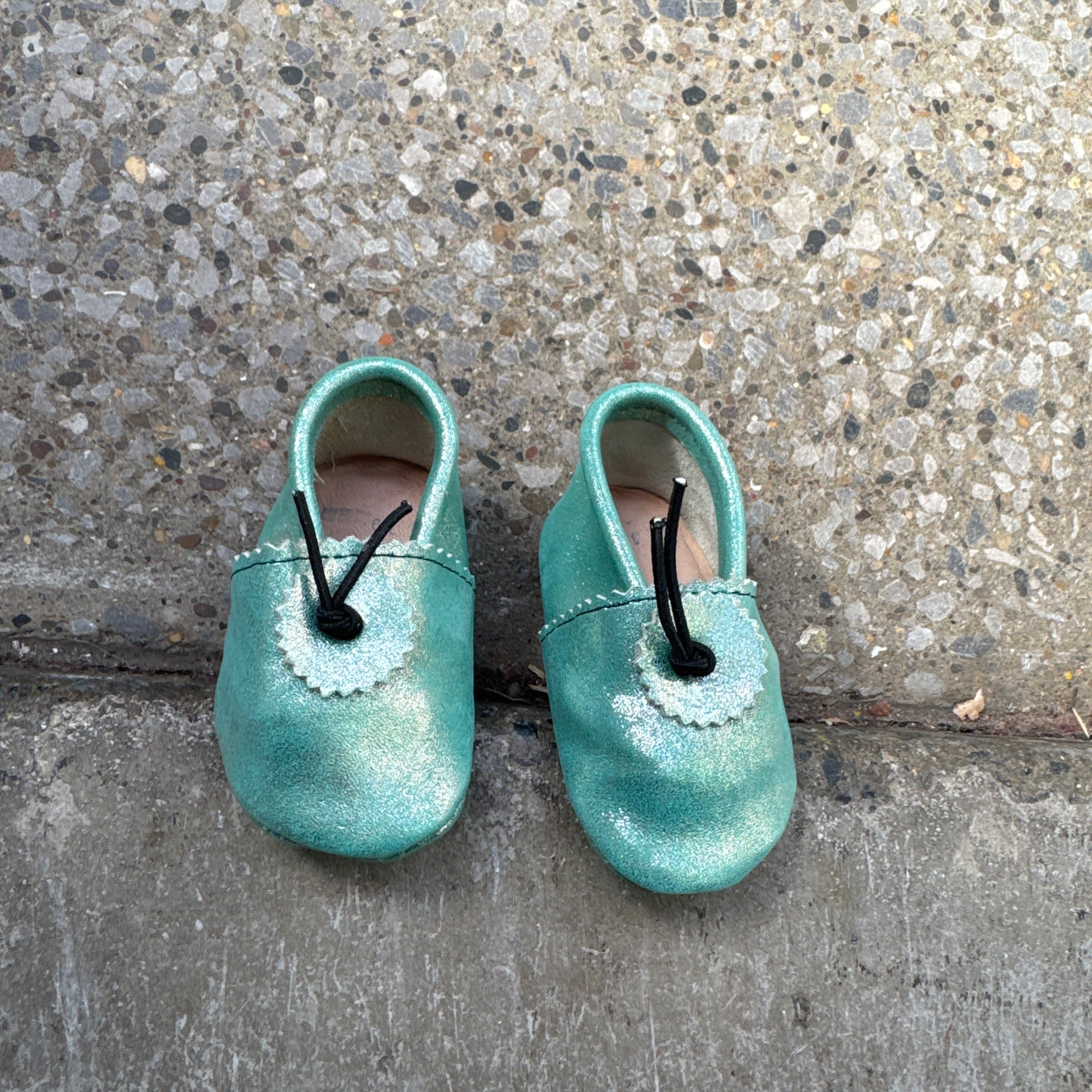 Handmade Moroccan Suede Baby Booties – Soft Sole | 7 Sizes & 4 Colours