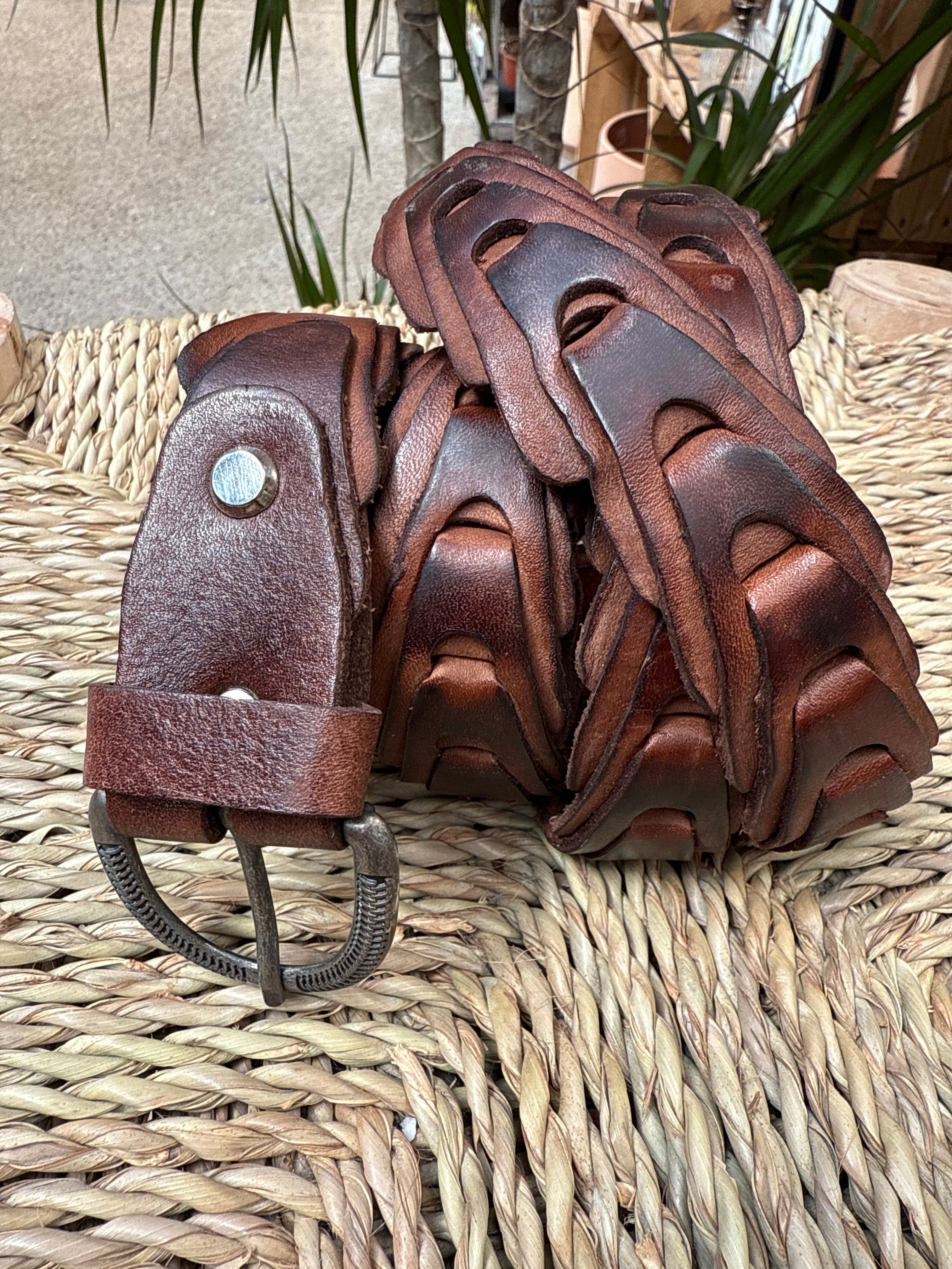 Handmade leather belt 2