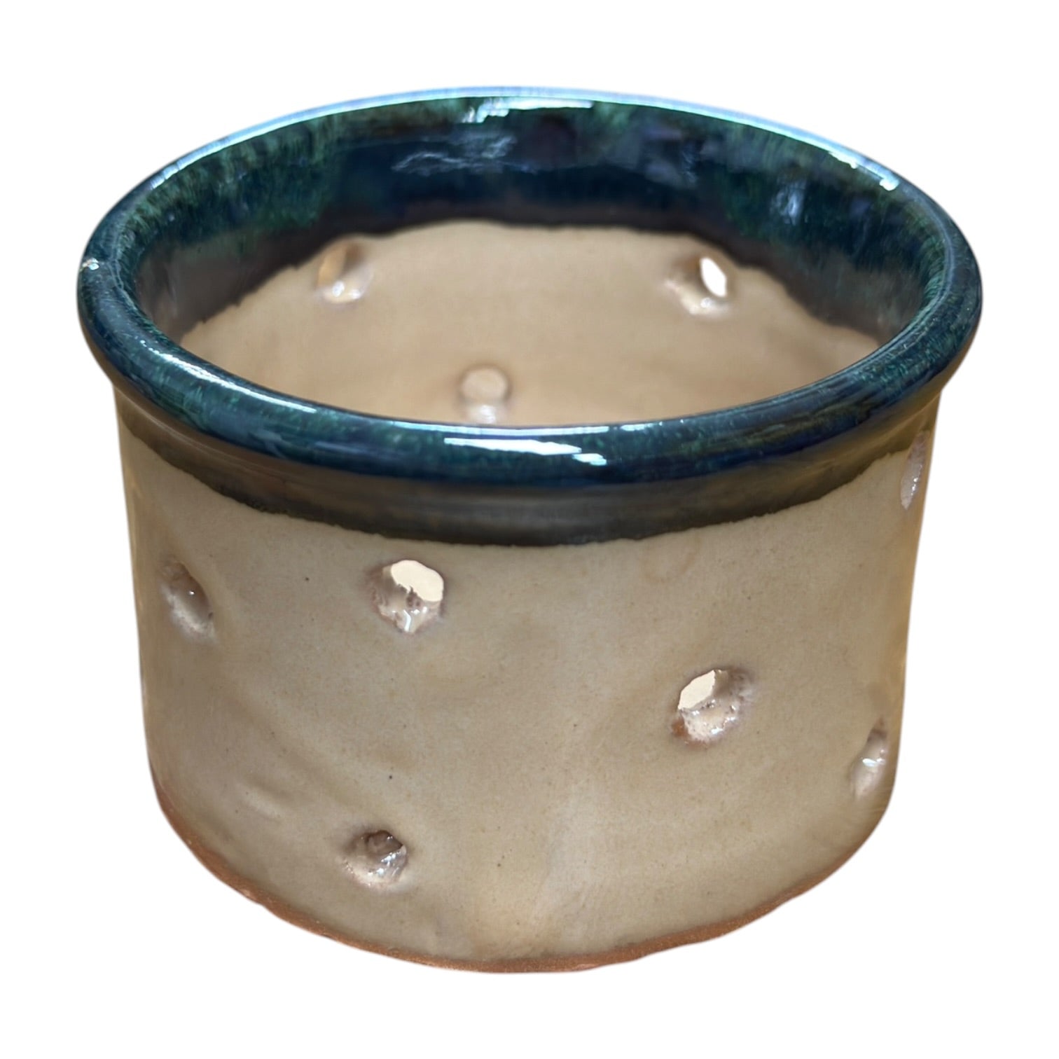 Moroccan Hand-Glazed Ceramic Tealight Holder | Artisan Stories