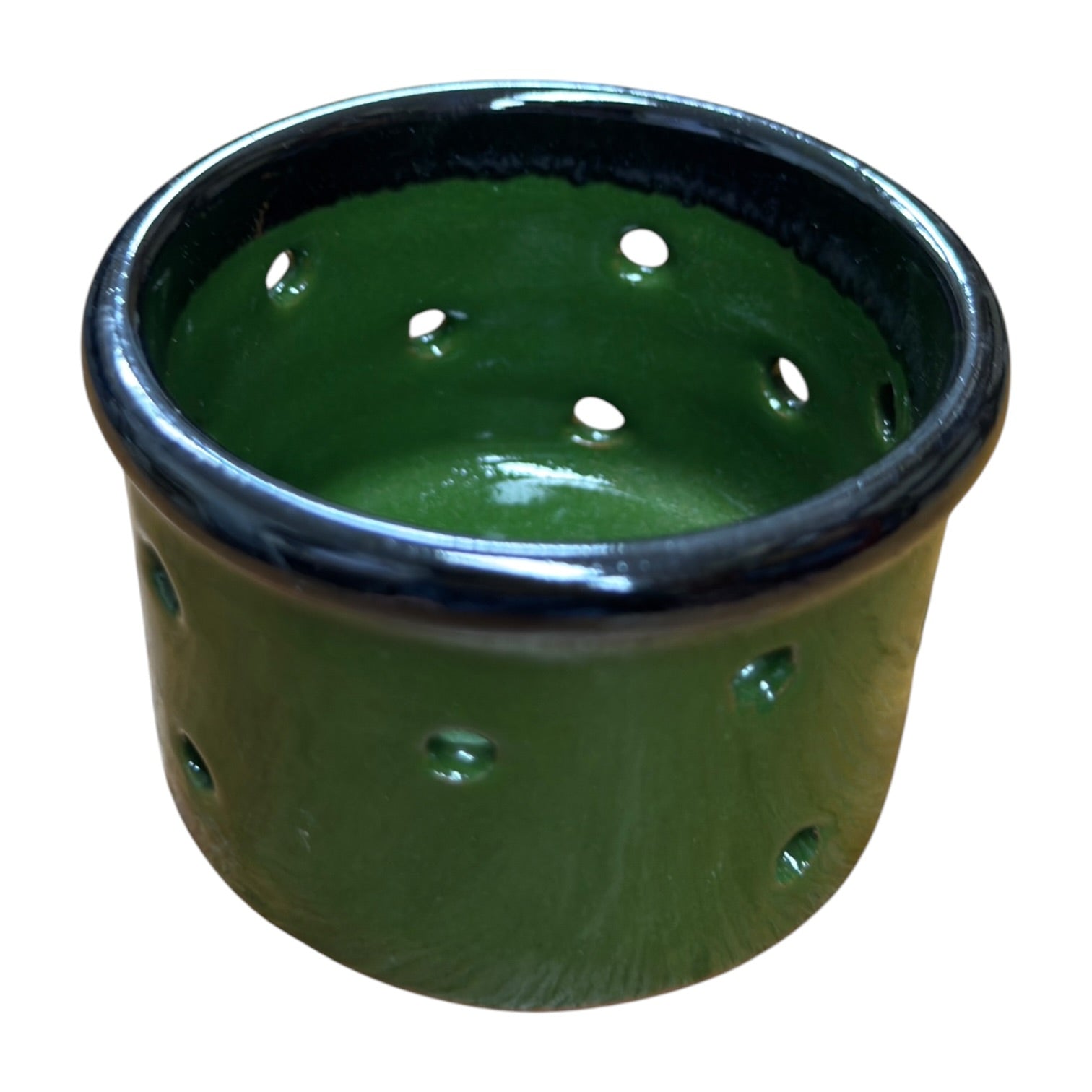 Moroccan Hand-Glazed Ceramic Tealight Holder | Artisan Stories