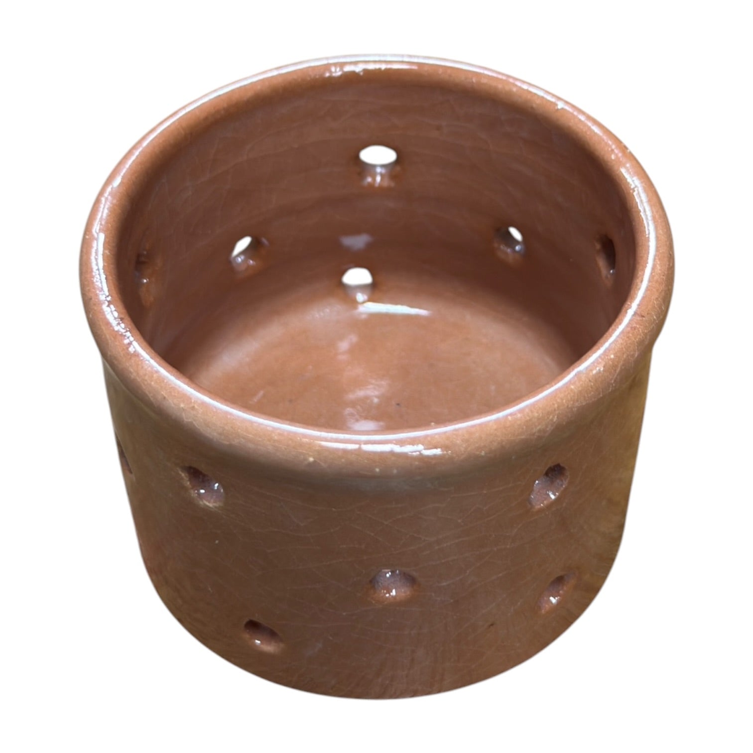 Moroccan Hand-Glazed Ceramic Tealight Holder | Artisan Stories