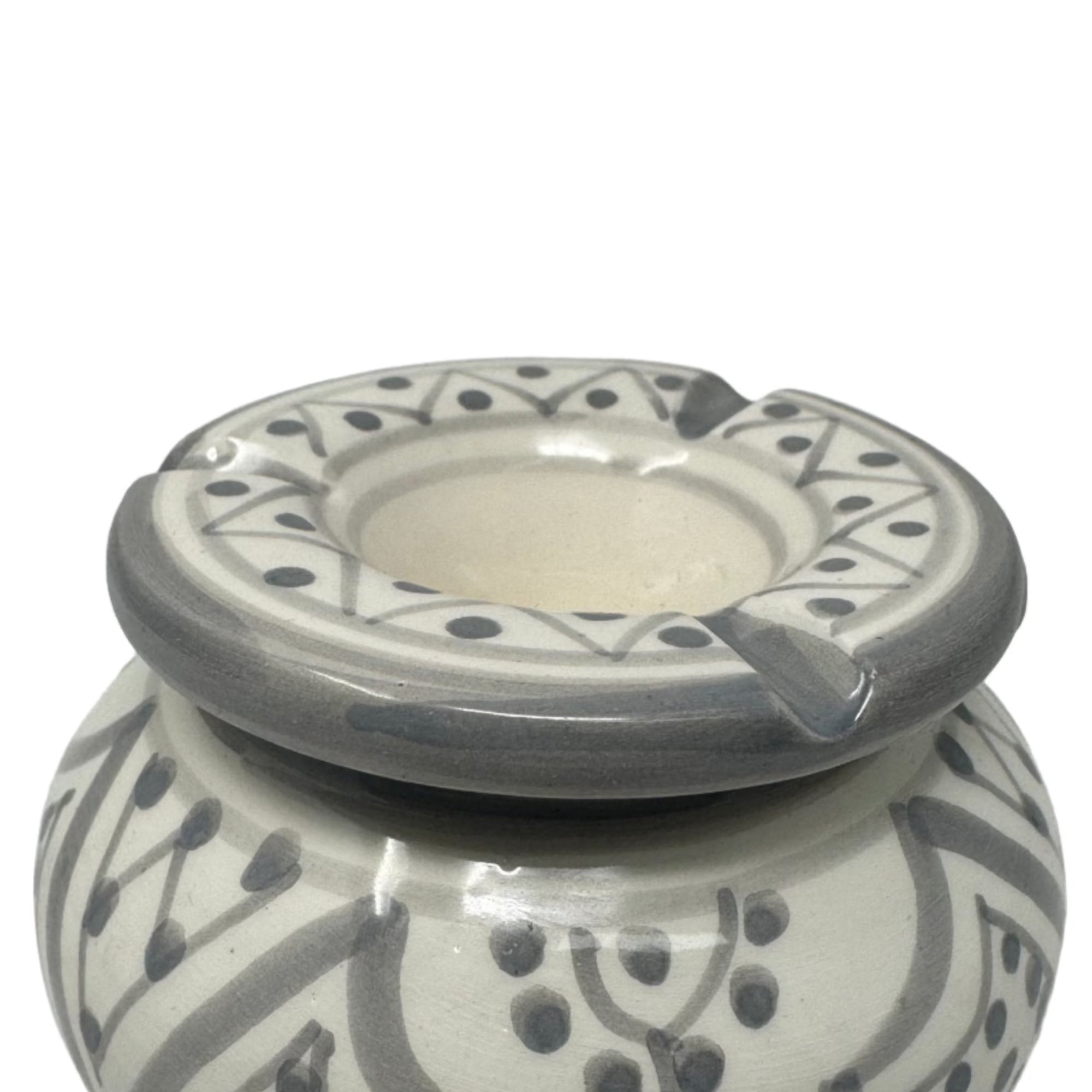 Grey Safa Ceramic Ashtray