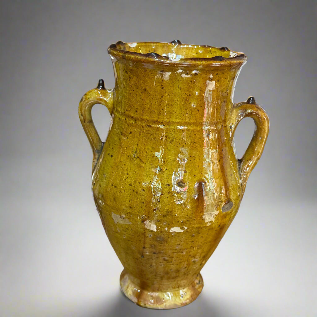 Tamegroute Amphora Pottery Vase – 22 cm