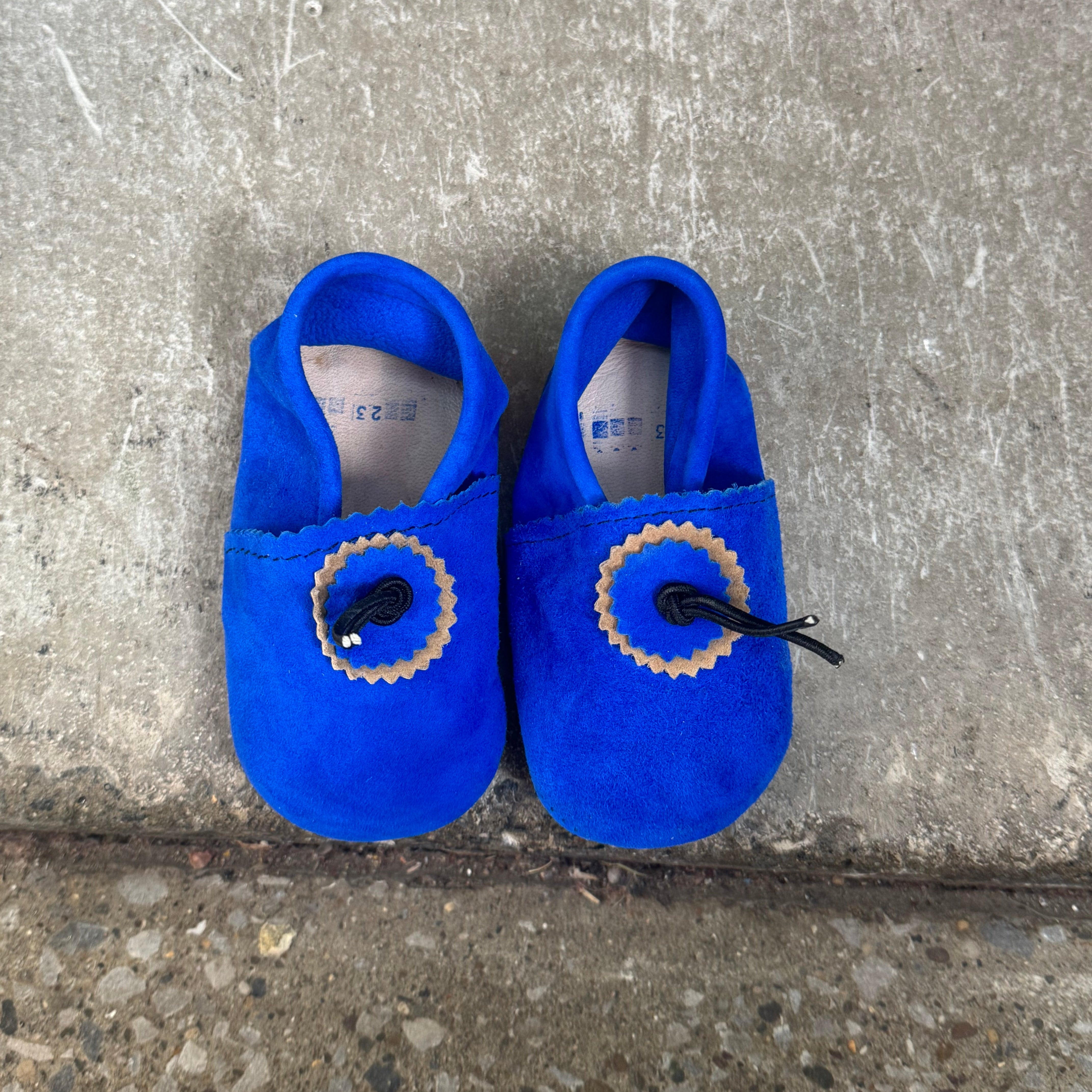 Handmade Moroccan Suede Baby Booties – Soft Sole | 7 Sizes & 4 Colours