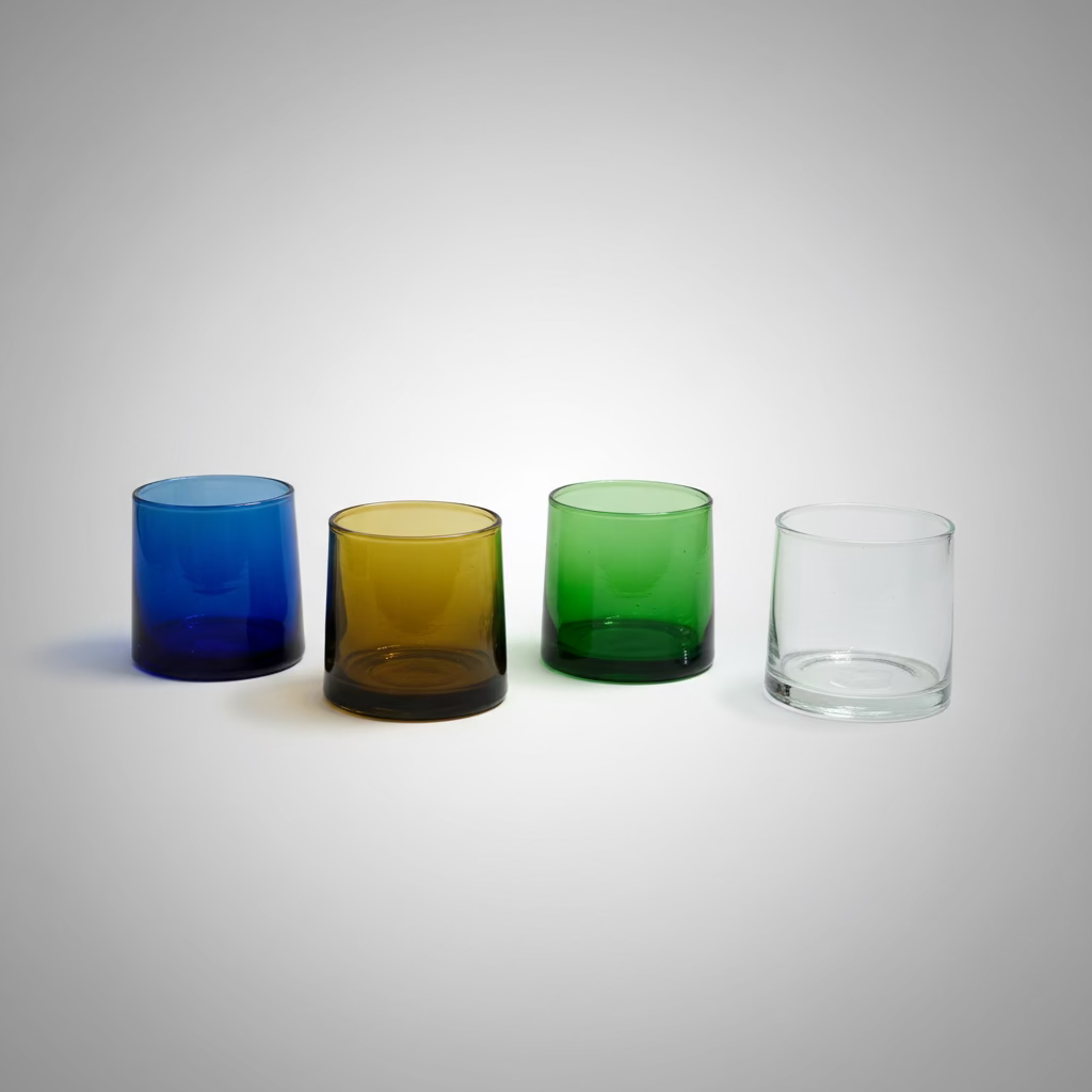 Beldi Mouth-Blown Recycled Glass – Cone Shape FAR7 | Medium