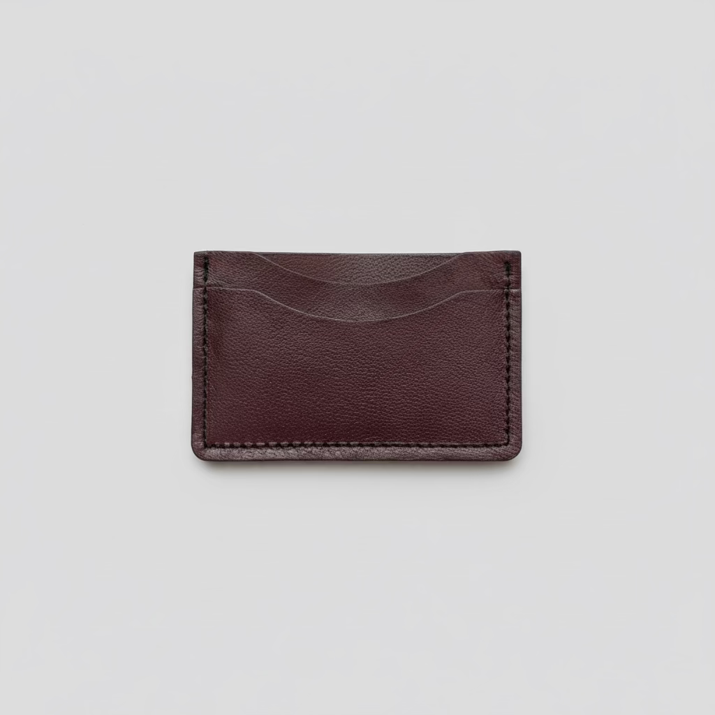 Artisan Stories Handmade Leather Card Holder – 4 Slots
