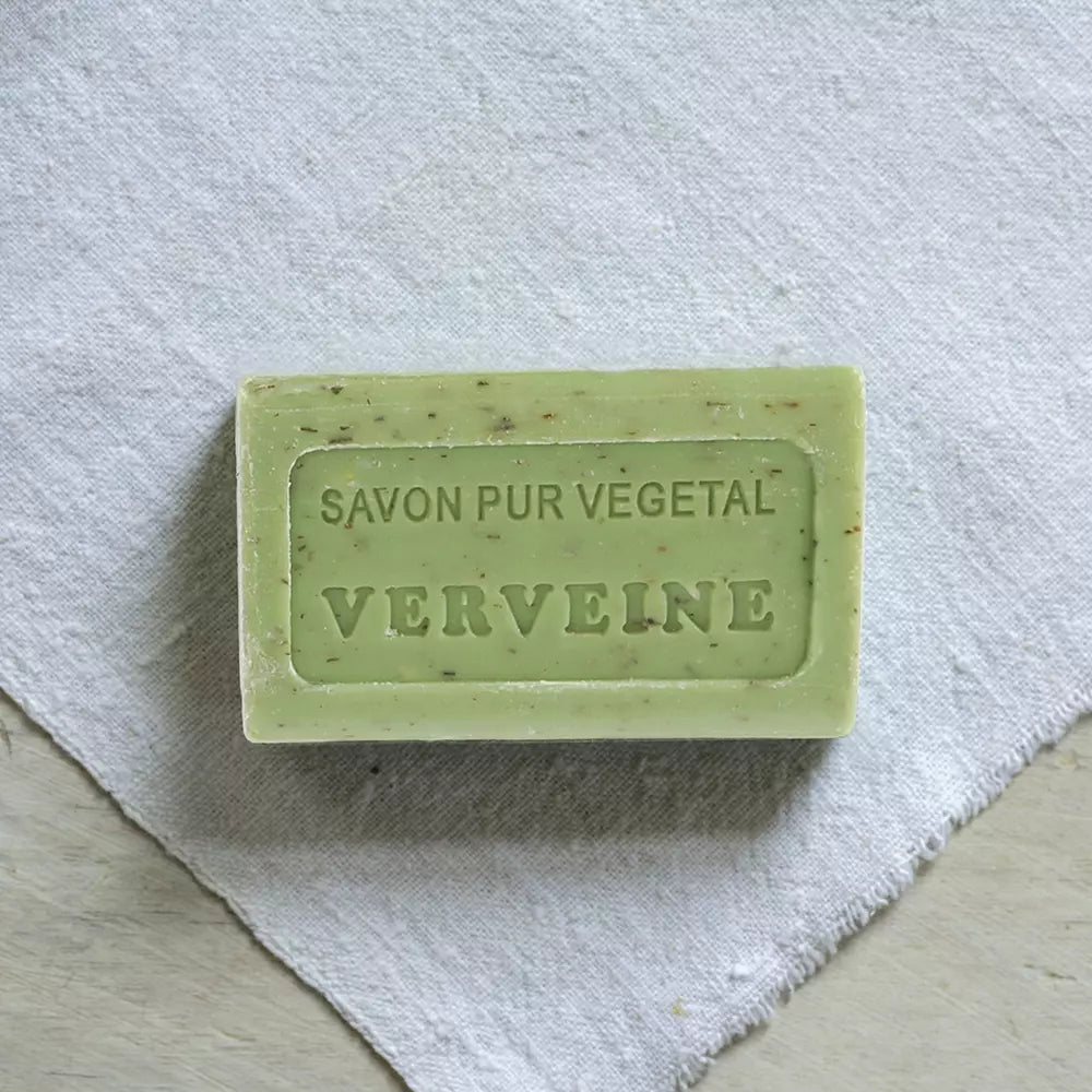 Verbena Exfoliating Marseille Soap – Fresh Citrus Natural Soap Bar
