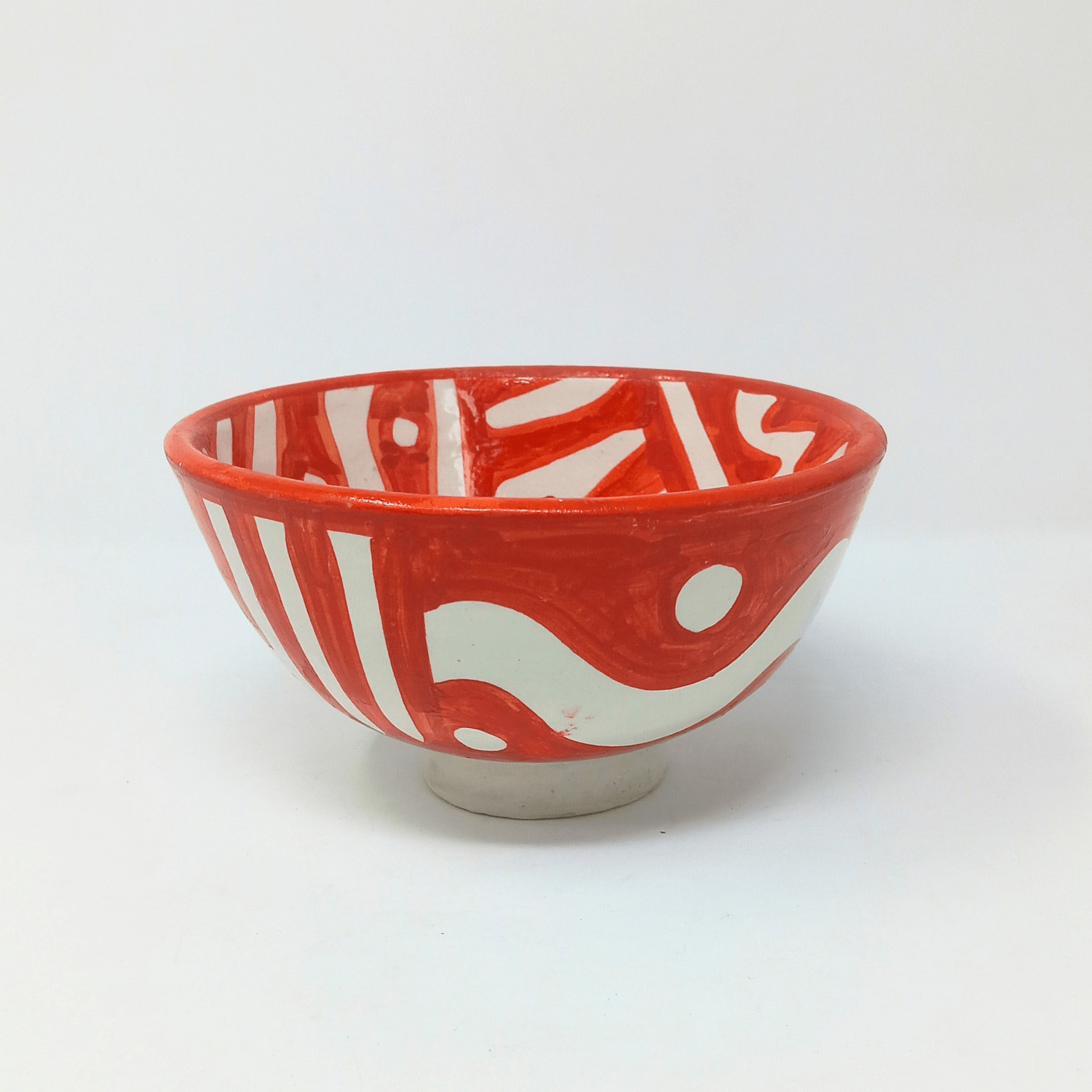 Abstract Ceramic Bowl - Artisan Stories