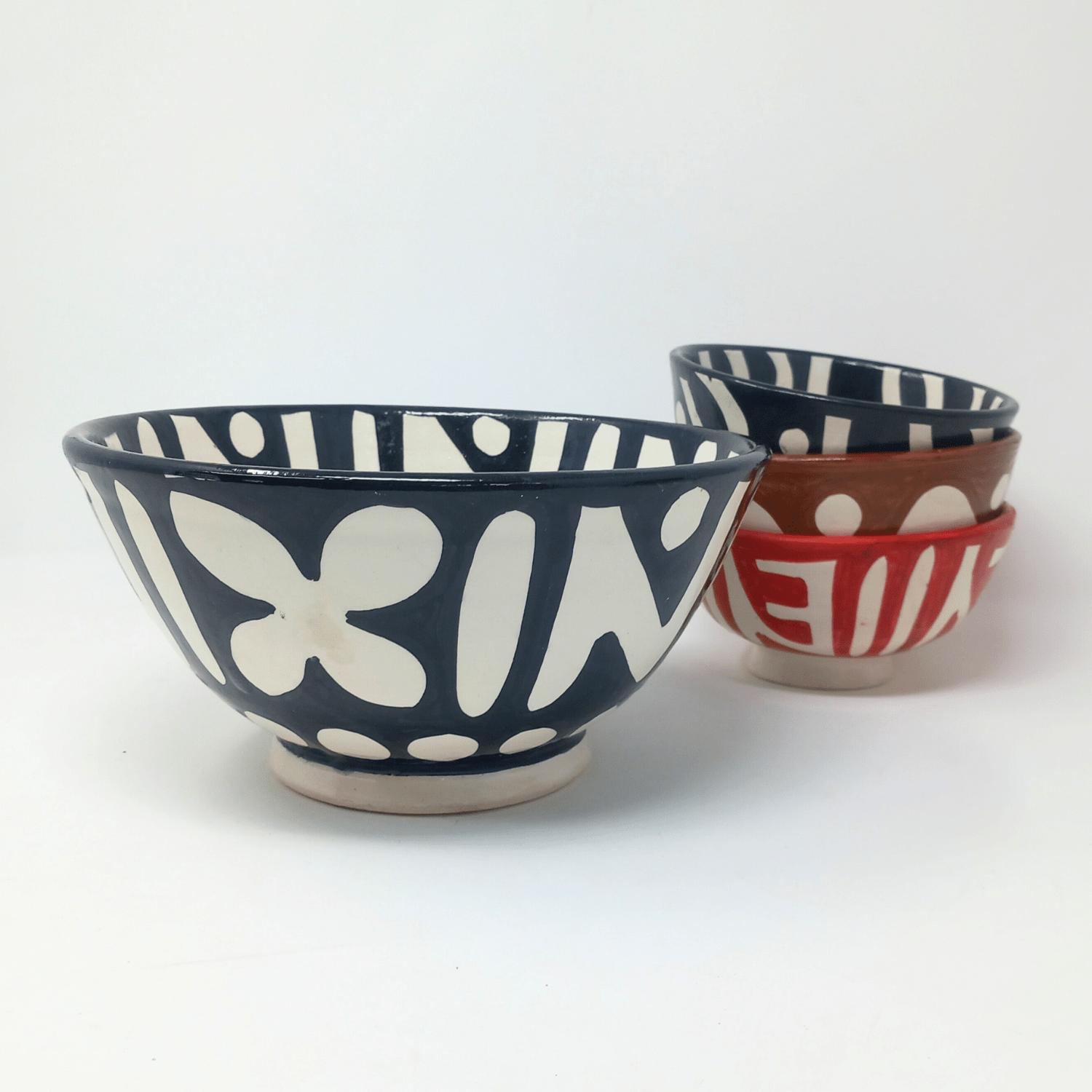 Abstract Ceramic Bowl - Artisan Stories