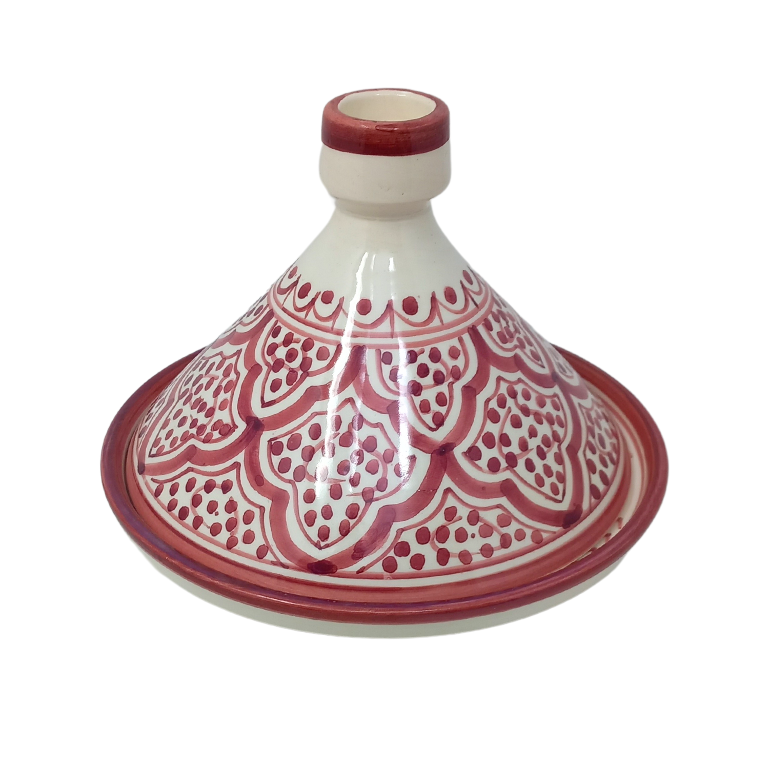 Tajine de plat de service en céramique à motif Safa