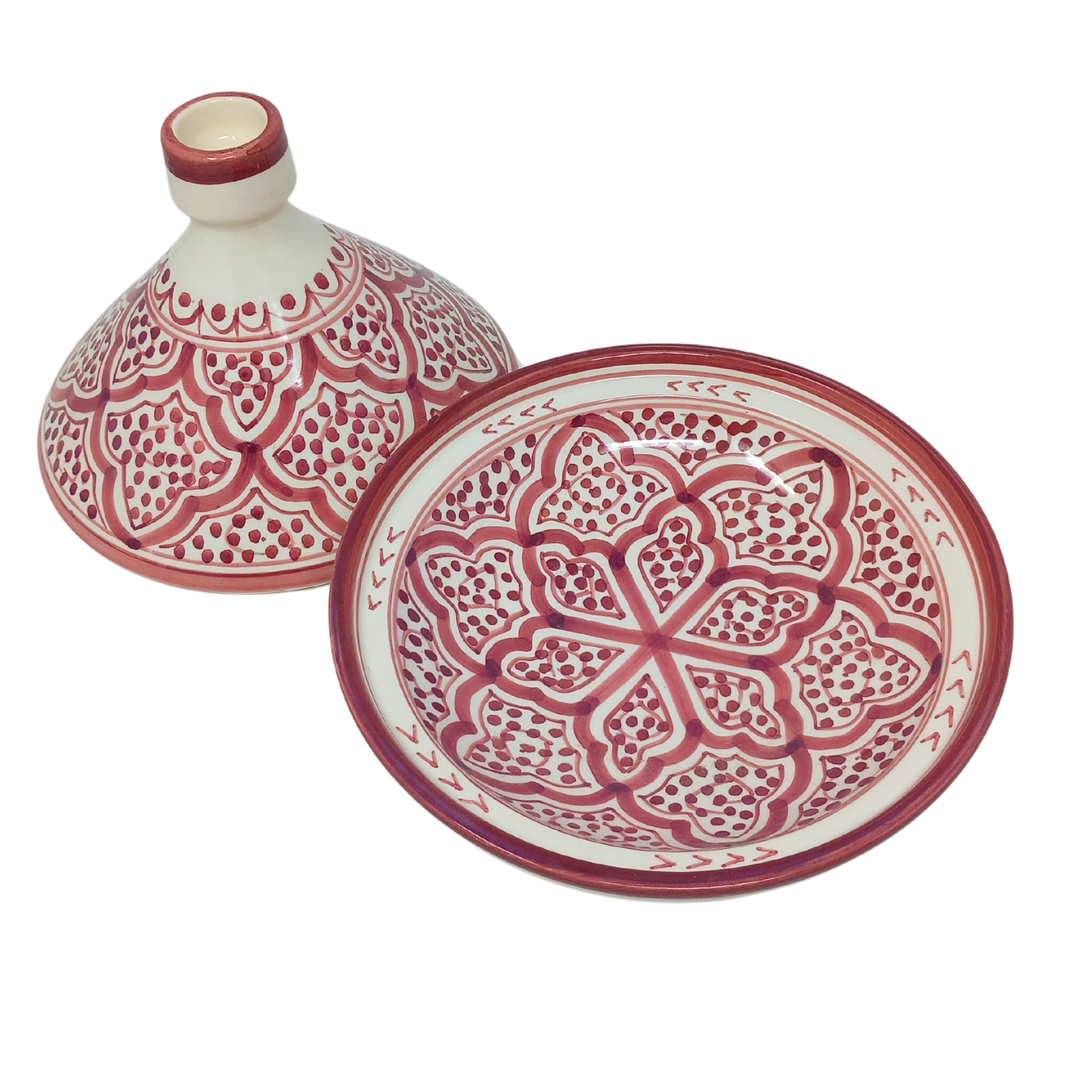 Safa-Muster Keramik-Servierschale Tajine