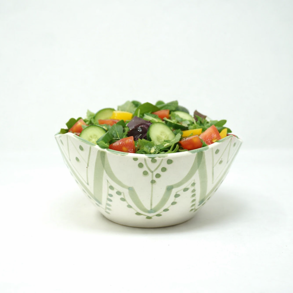 Safa hexagonal ceramic breakfast bowl-