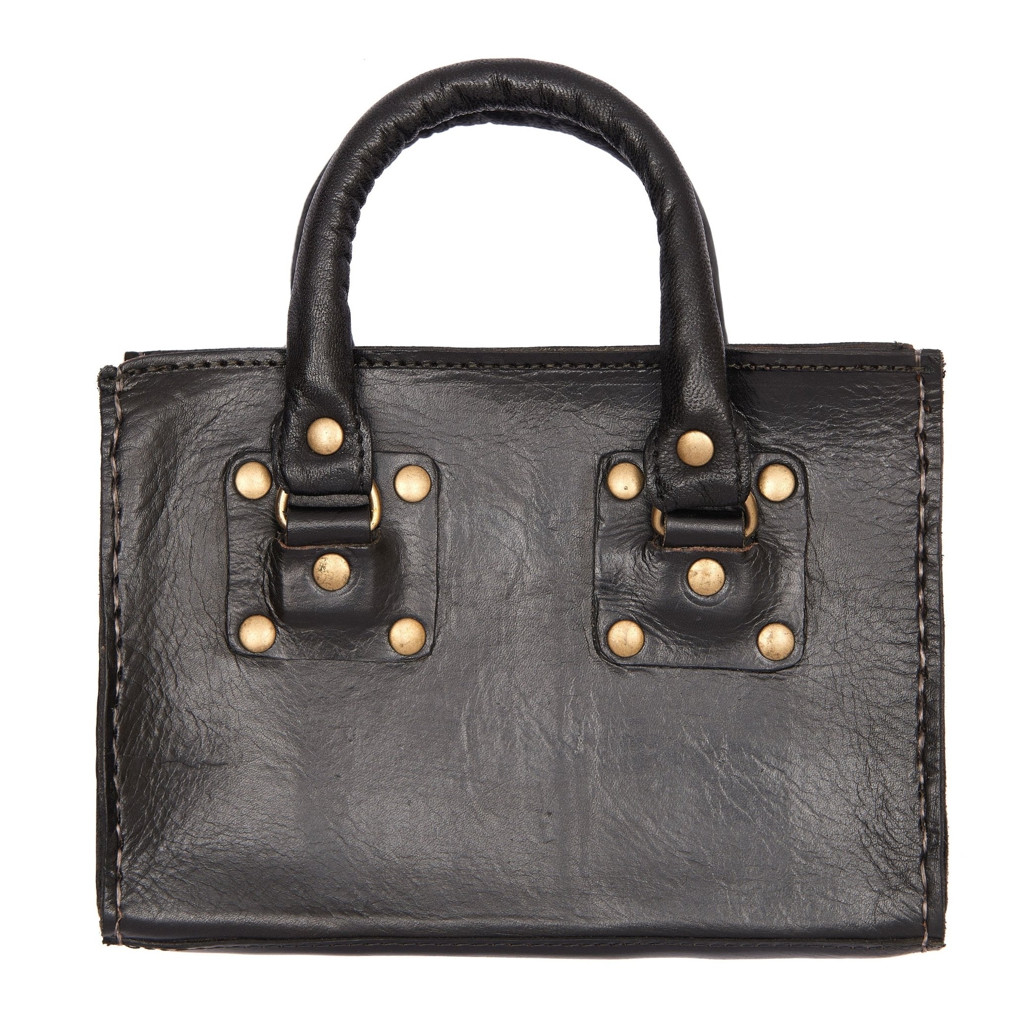 Black Box Leather HandBag - Artisan Stories