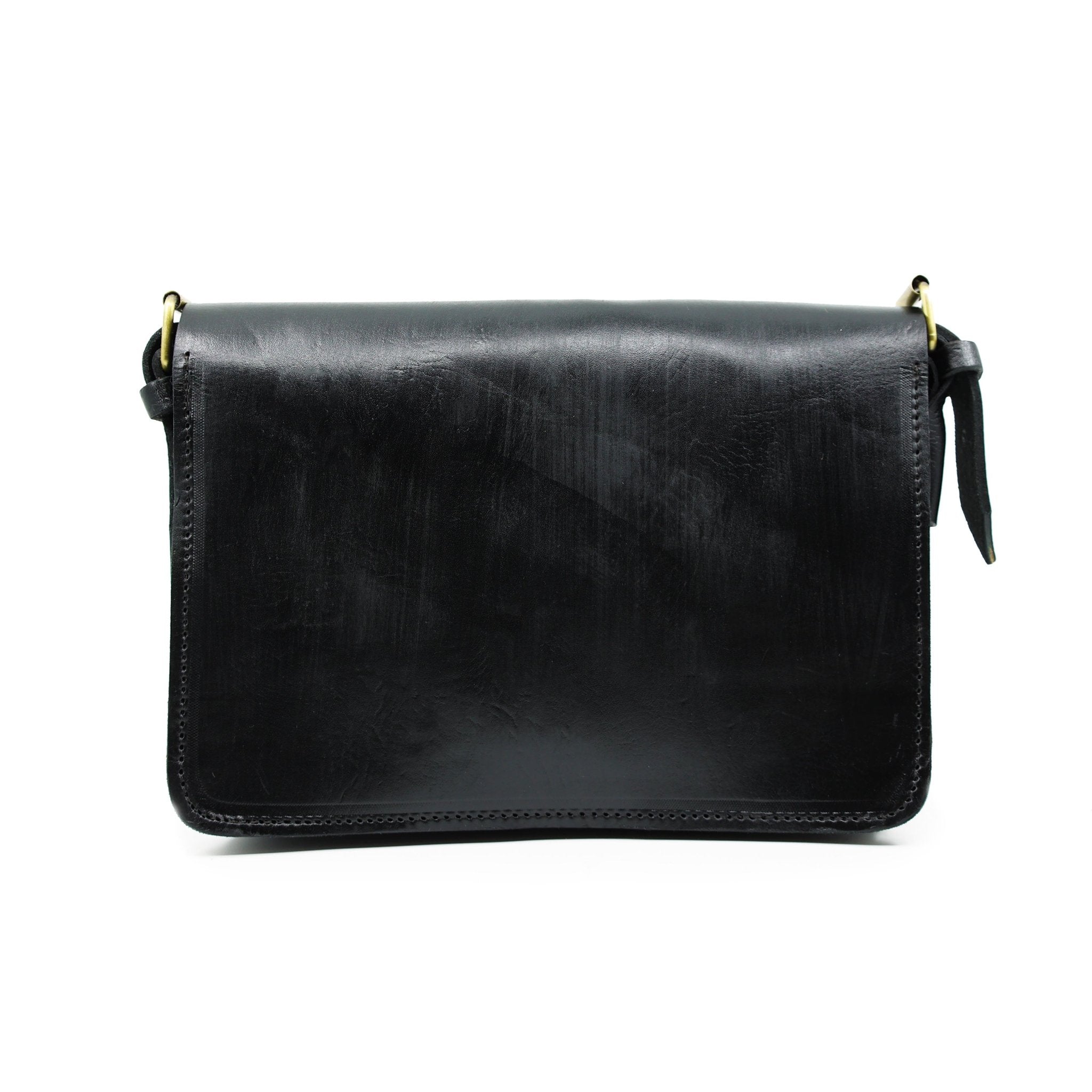 Black Heidi Revisited Leather Handbag - Artisan Stories