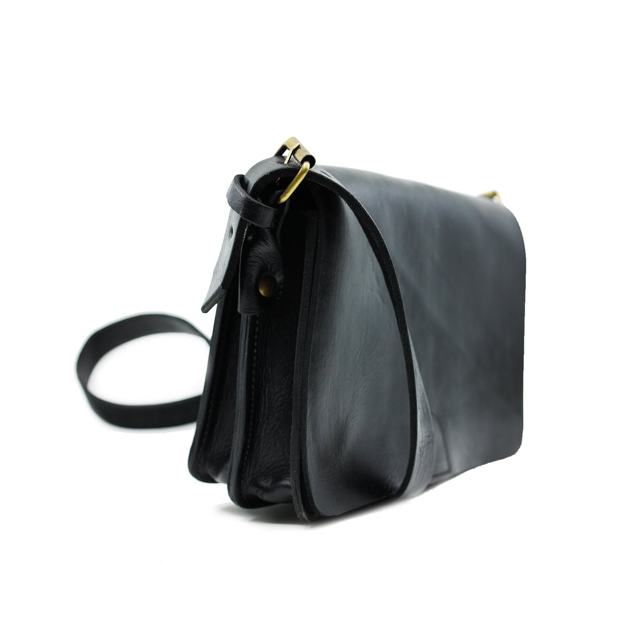 Black Heidi Revisited Leather Handbag - Artisan Stories