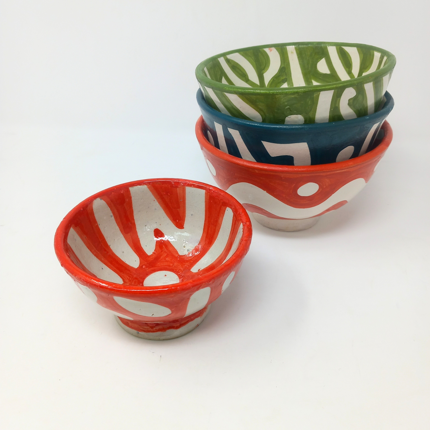 Abstract  Ceramic Bowl