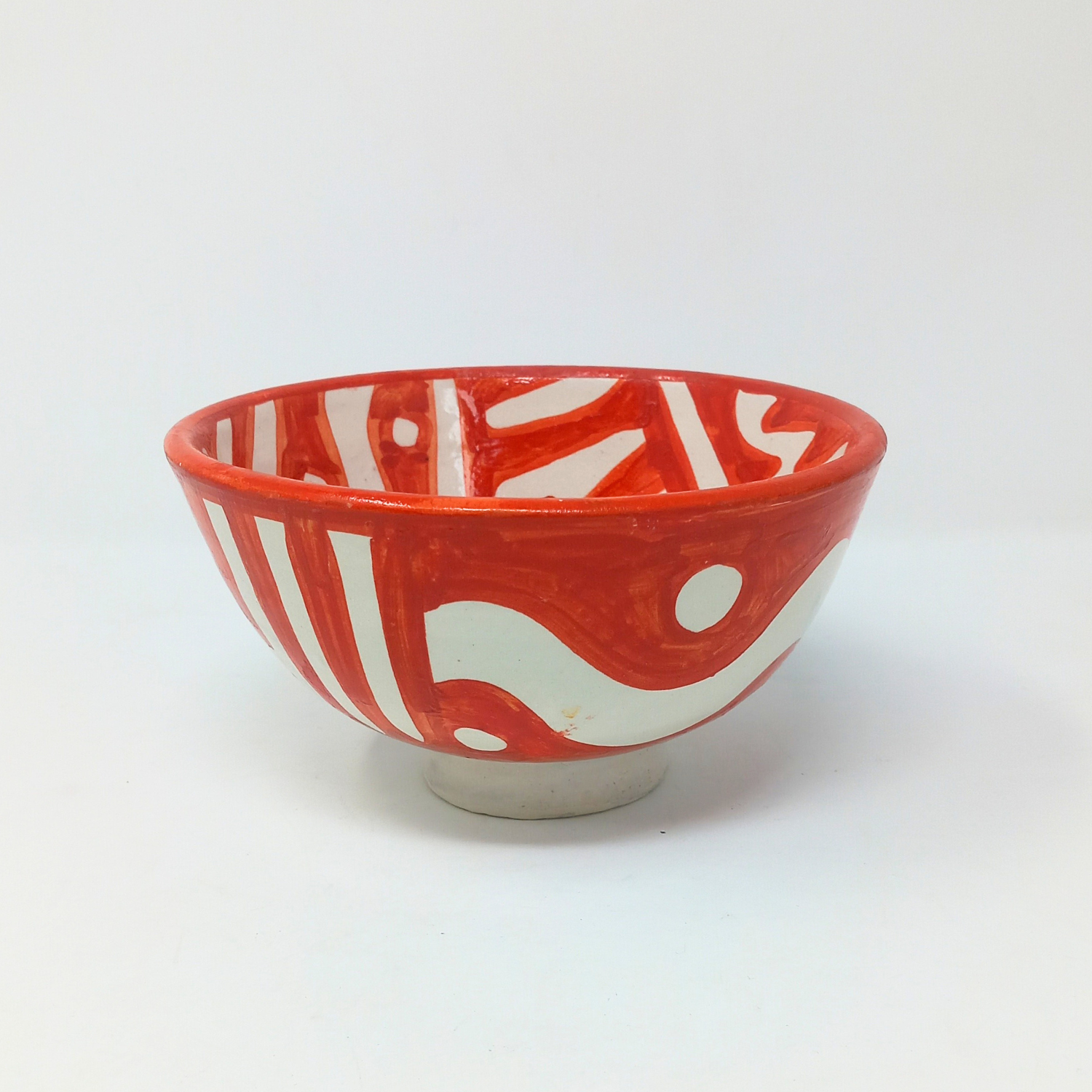 Abstract  Ceramic Bowl