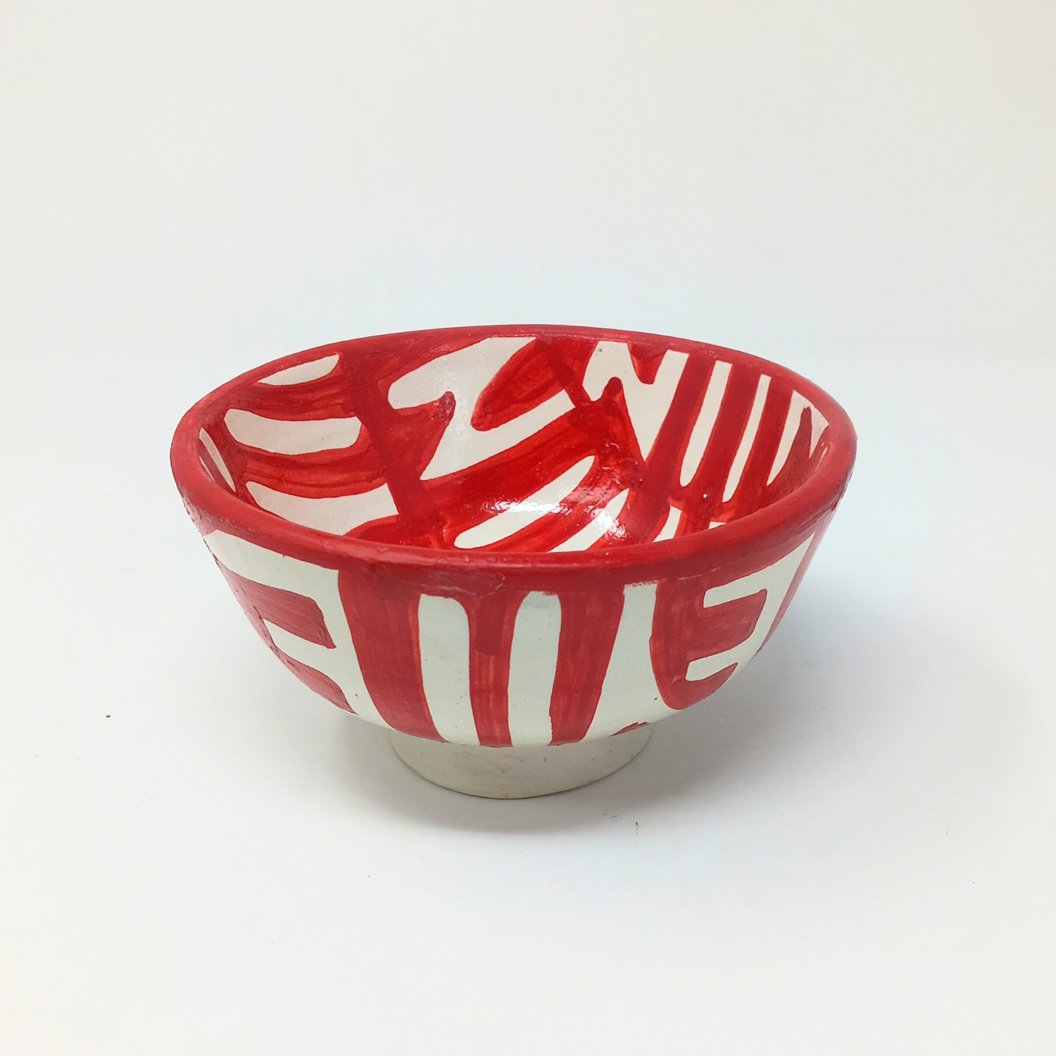 Abstract  Ceramic Bowl