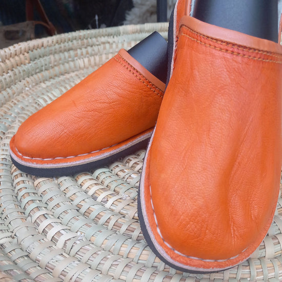 Children's Leather Slipper/Babouche - Artisan Stories