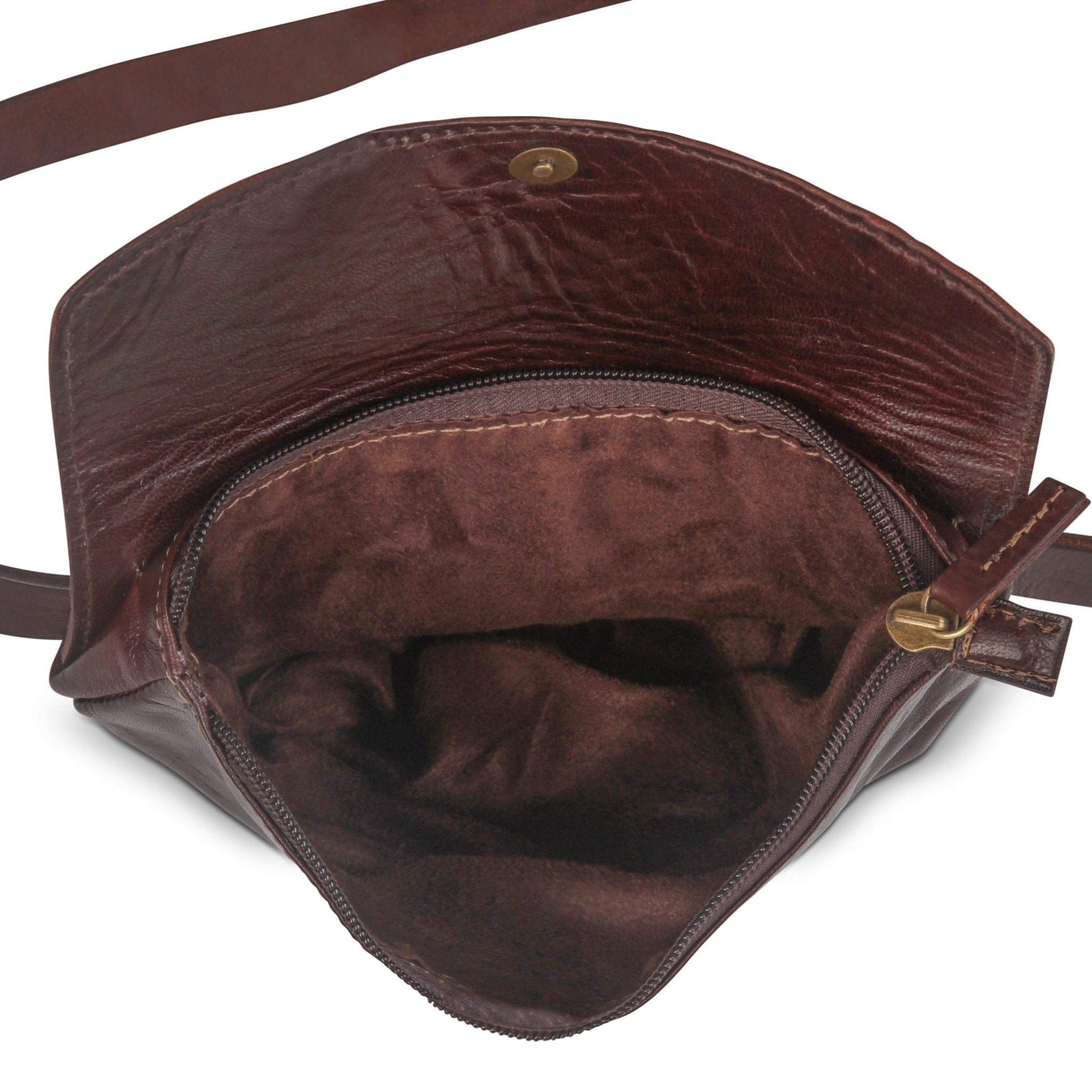 Coco Dark Brown Leather Bumbag/purse - Artisan Stories