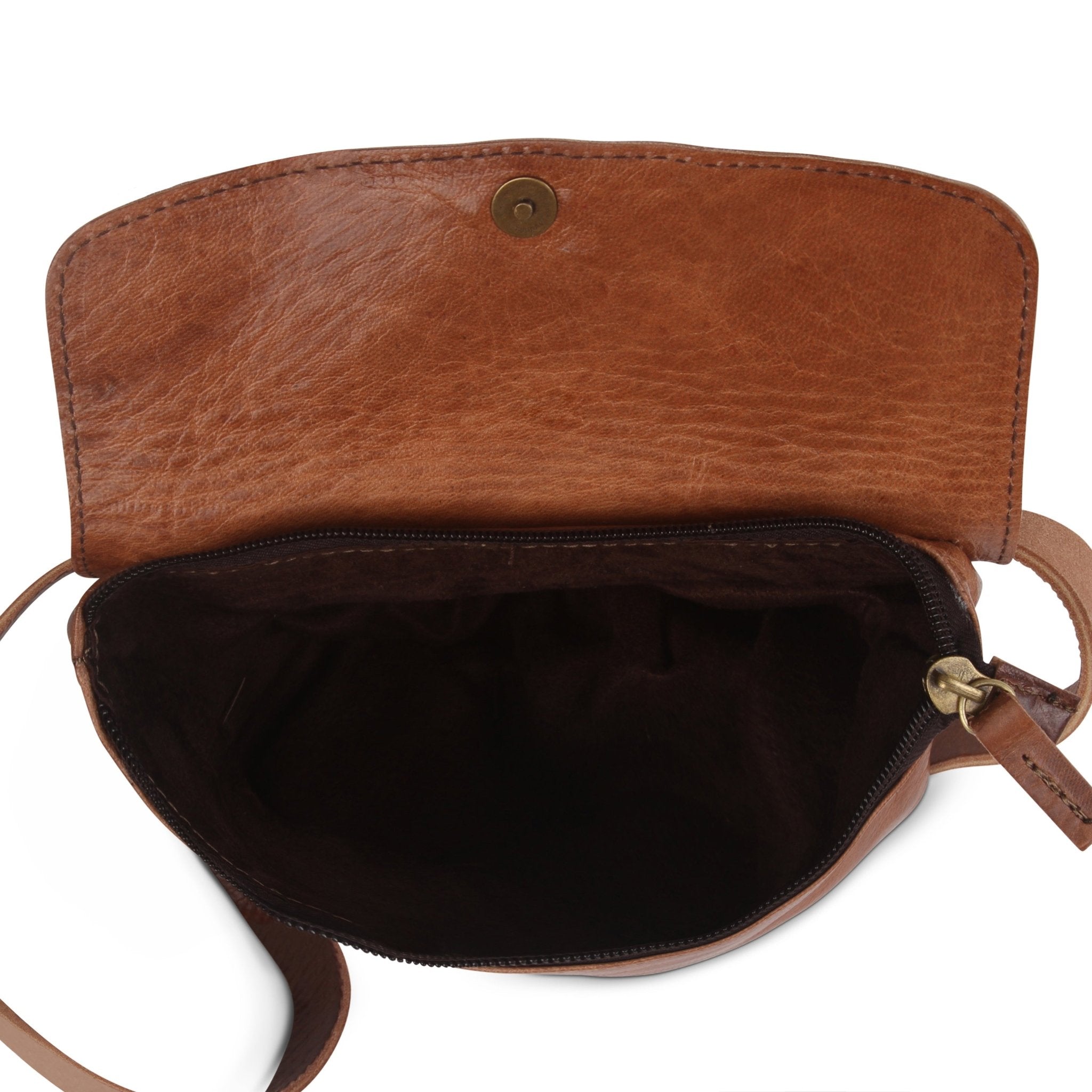 Coco Light Brown Leather Bumbag/purse - Artisan Stories