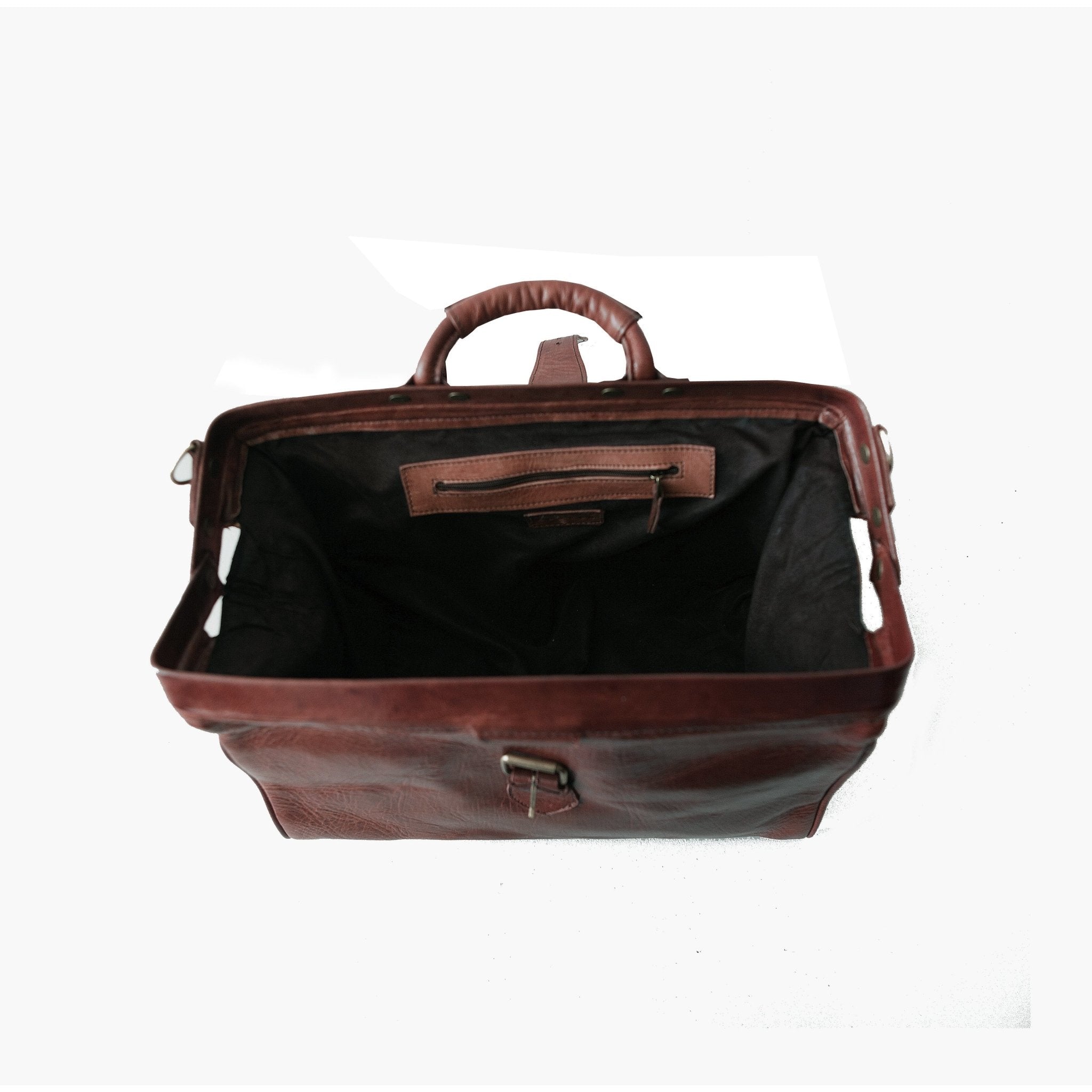 Dark brown Doctor Bag - Artisan Stories