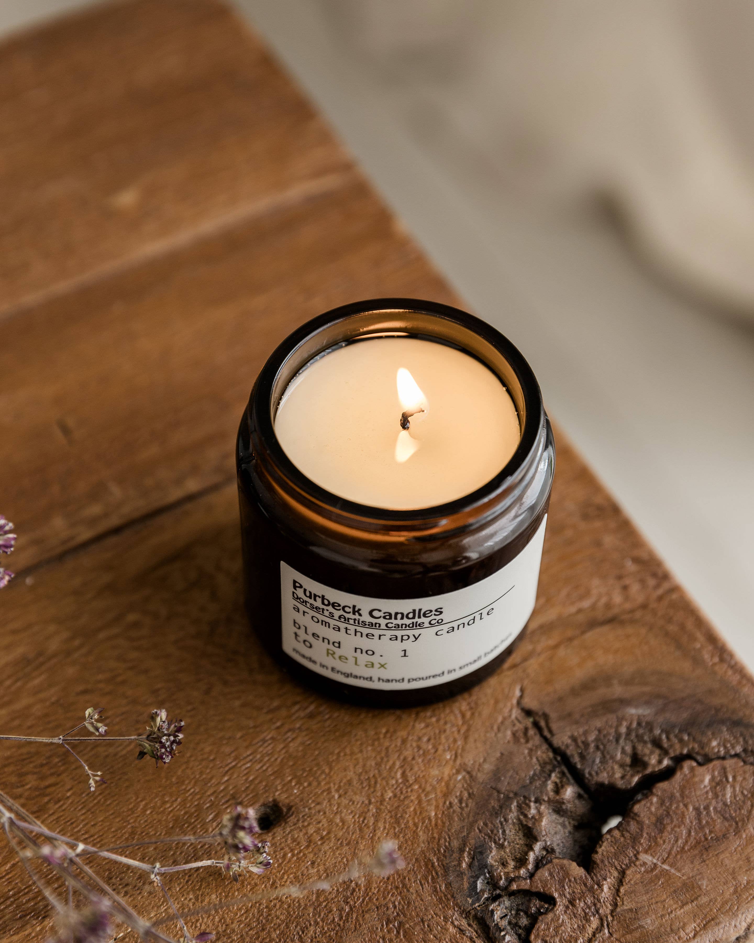 Aromatherapy Range Candle in Jar - To Relax