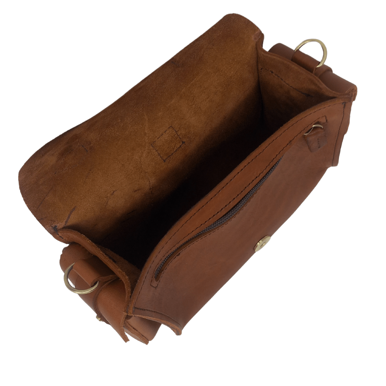 Flora Leather Handbag - Light Brown - Artisan Stories