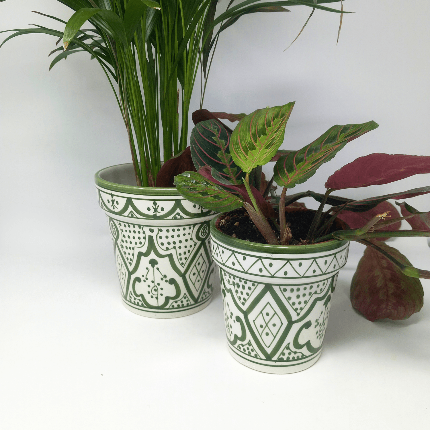 Green Safa Plant Pot - Artisan Stories