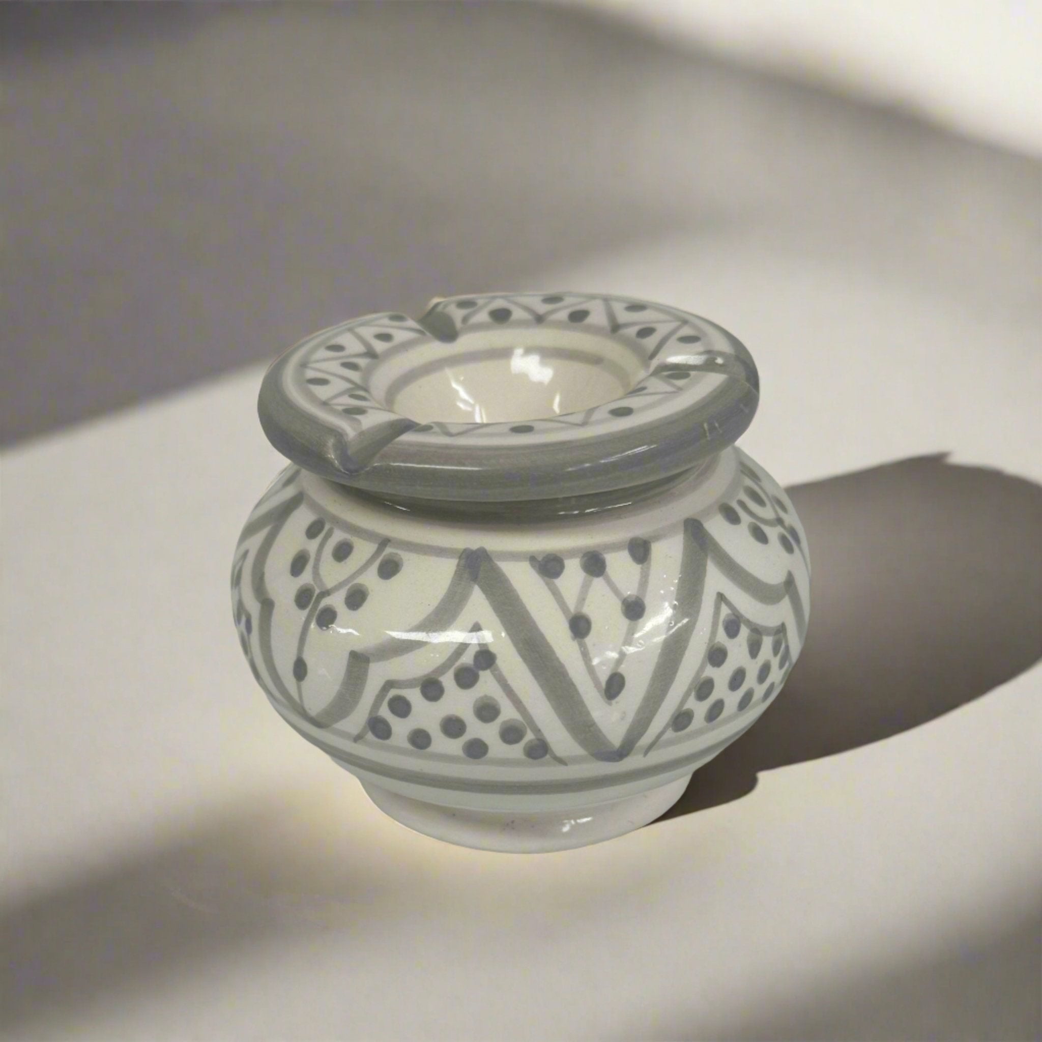 Grey Safa Ceramic Ashtray - Artisan Stories