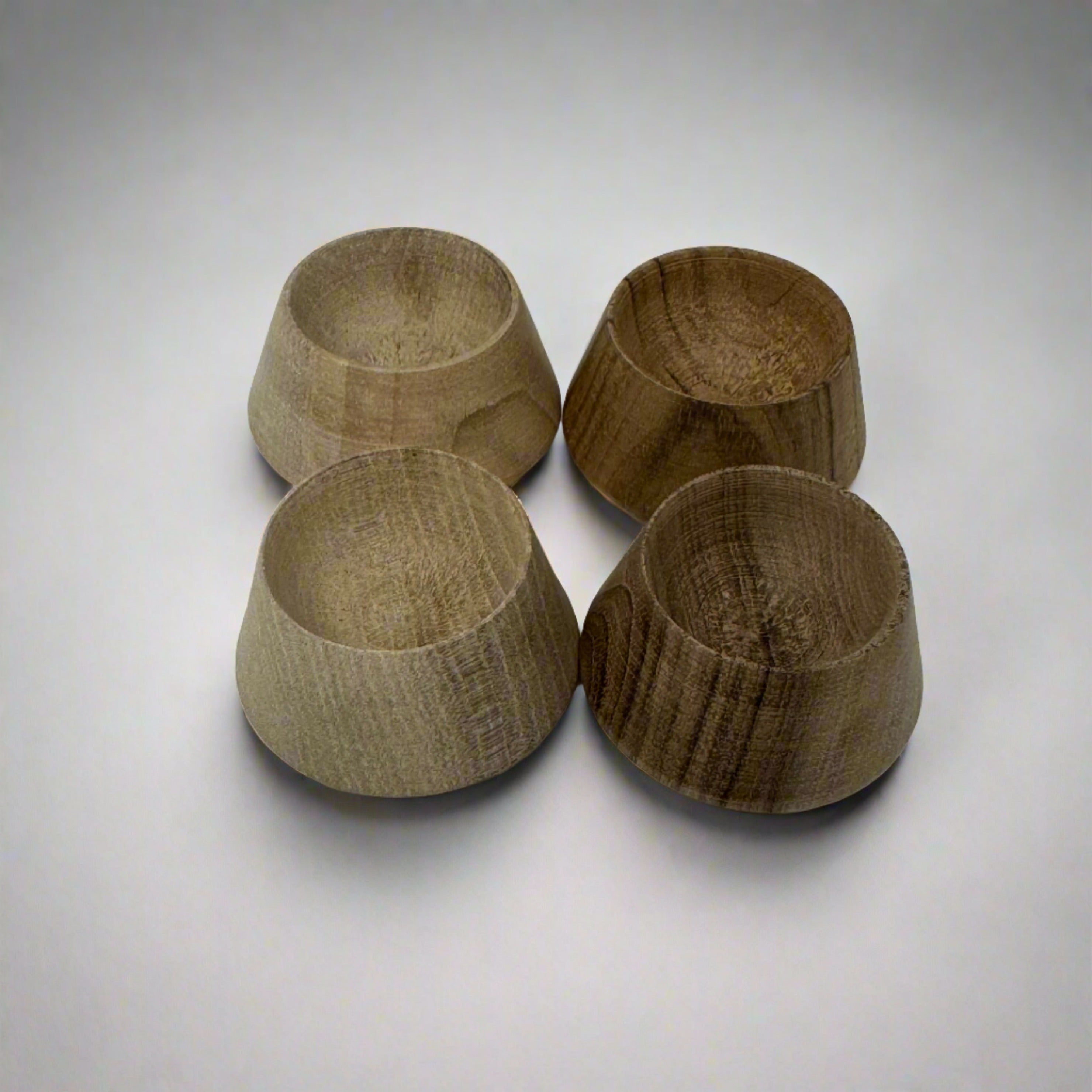 Handmade Walnut Wood Egg Cup | Modern Artisan Kitchenware