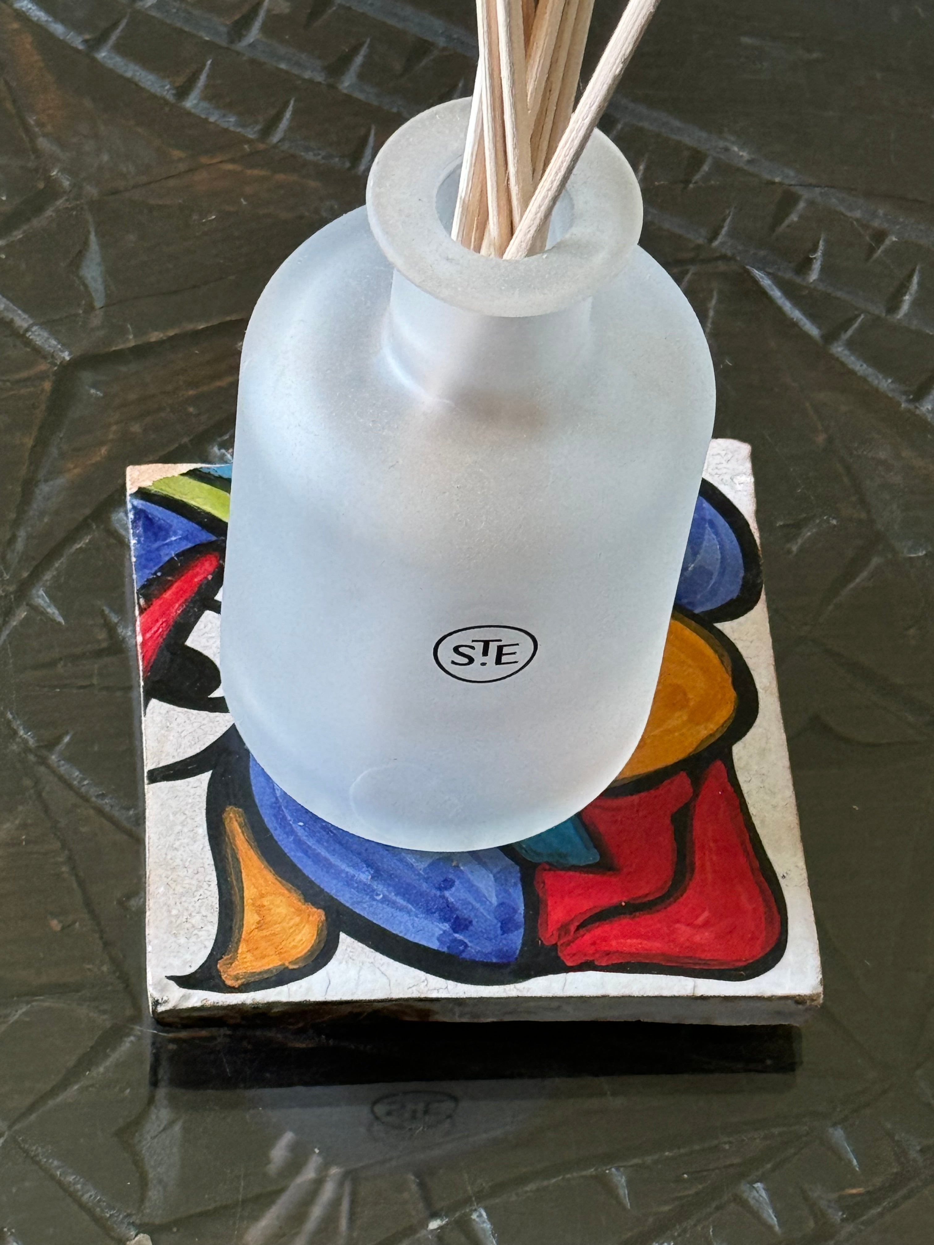 Cubist  ceramic coaster Tile