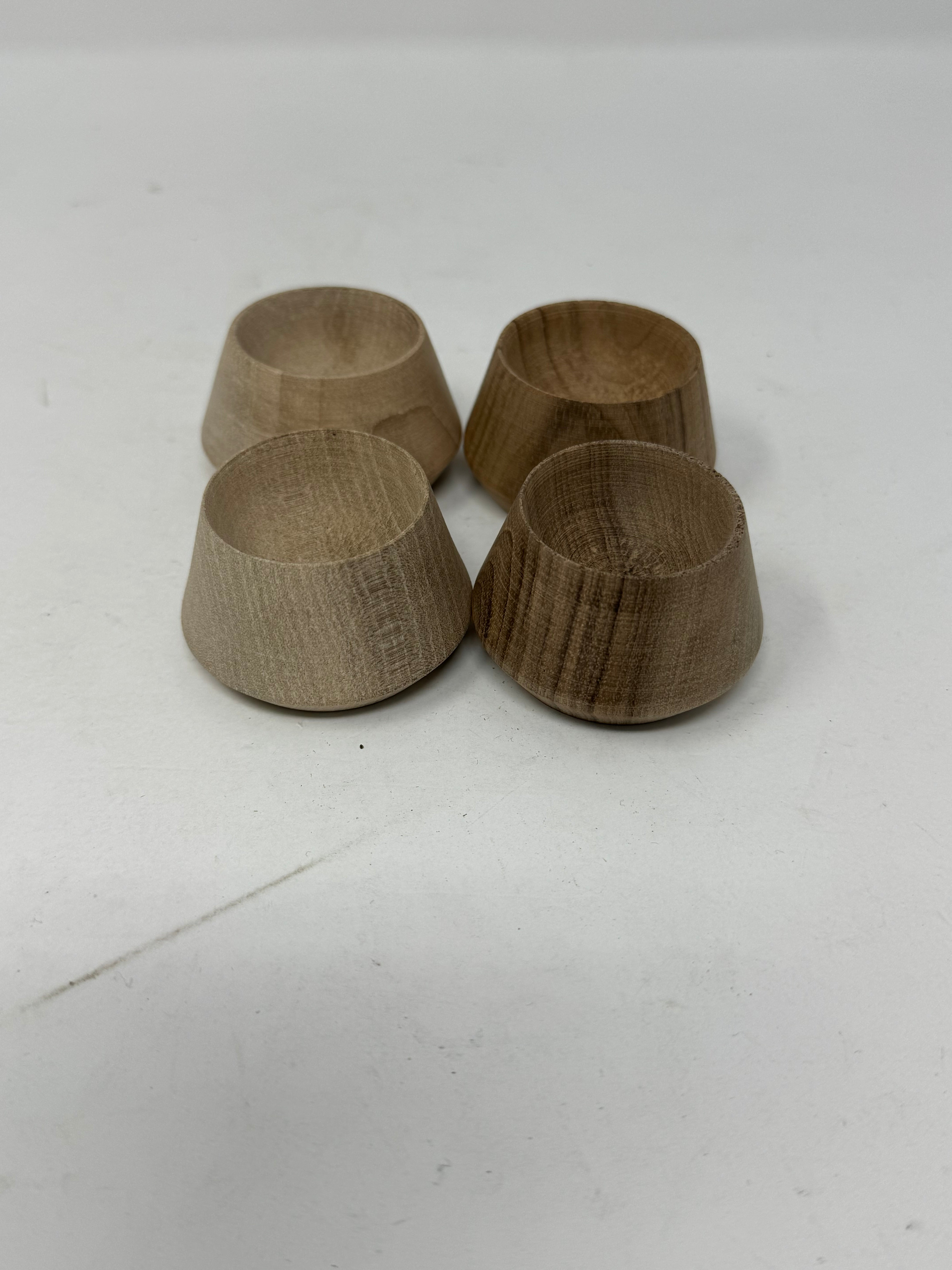Handmade Walnut Wood Egg Cup | Modern Artisan Kitchenware