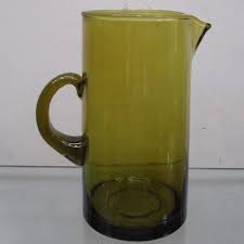 Jug Recycled Glass with Handle - Artisan Stories