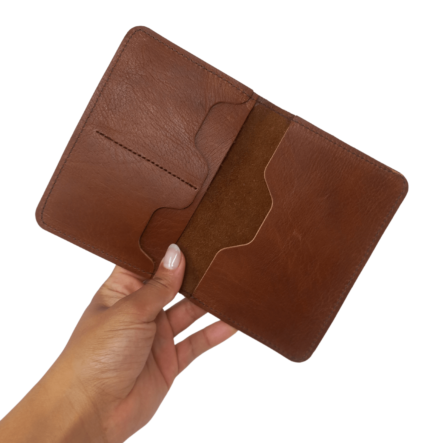 Leather Passport Holder Wallet Travel Accessories Mens Womens - Artisan Stories