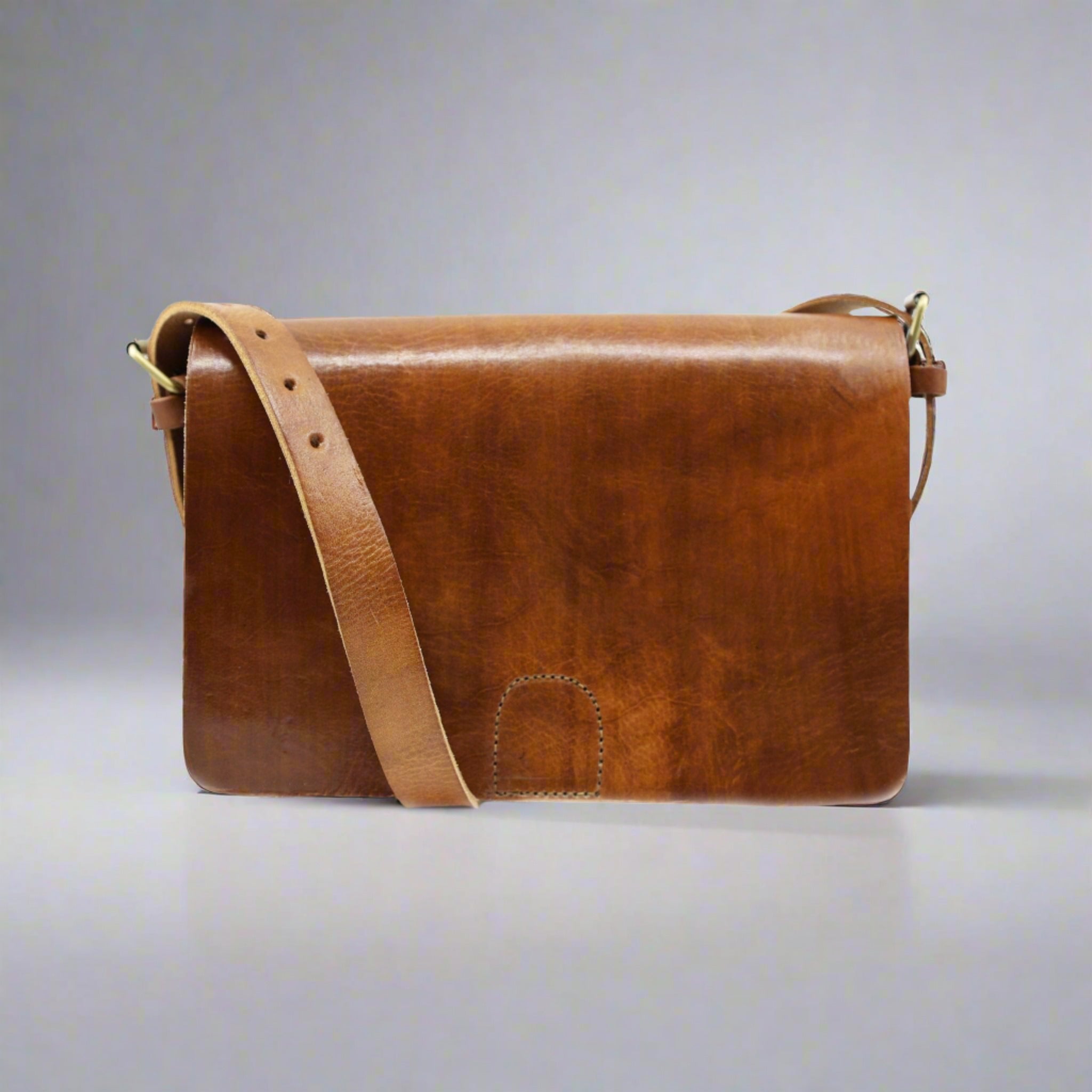 Light Brown Heidi Revisited Leather Handbag - Artisan Stories