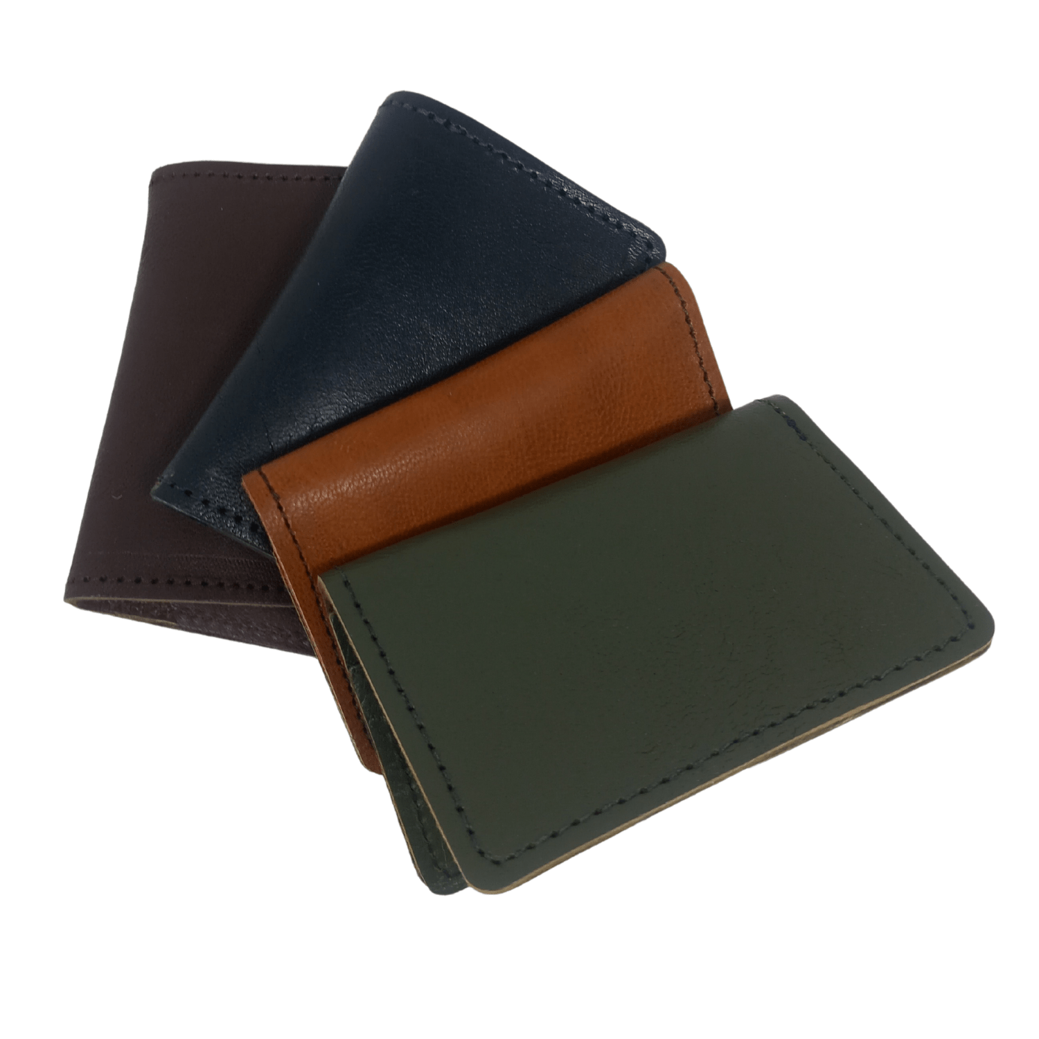 Men Leather Wallet Card Holder Folded - Artisan Stories