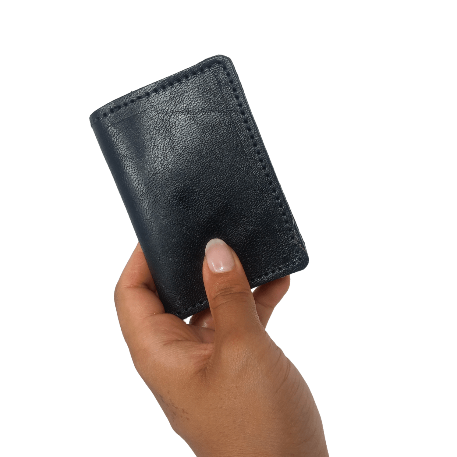 Men Leather Wallet Card Holder Folded - Artisan Stories